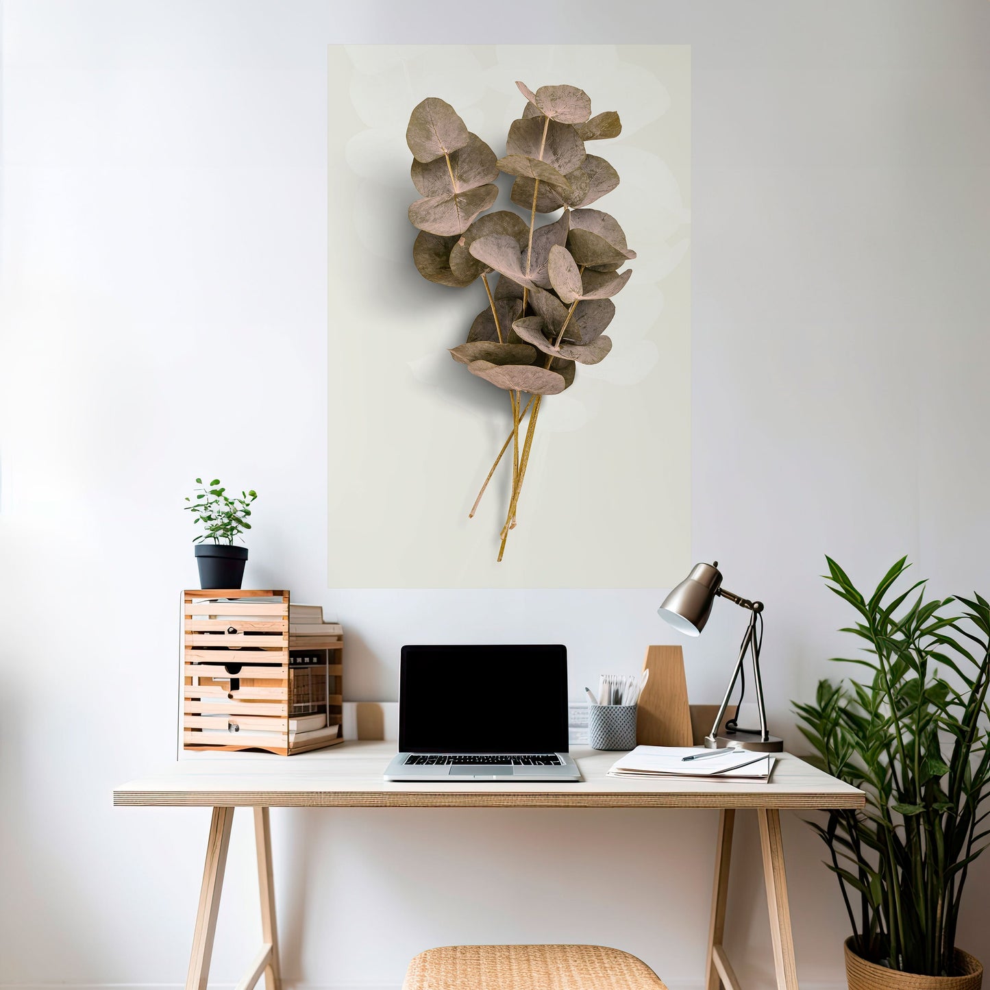 Poster verticale staccabile e attaccabile TIMELESS GREENERY
