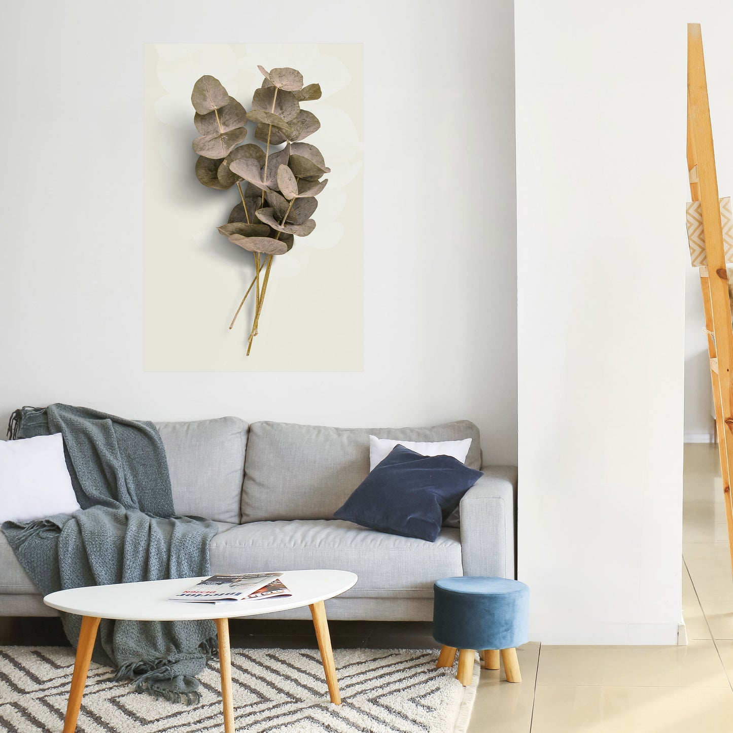 Poster verticale staccabile e attaccabile TIMELESS GREENERY