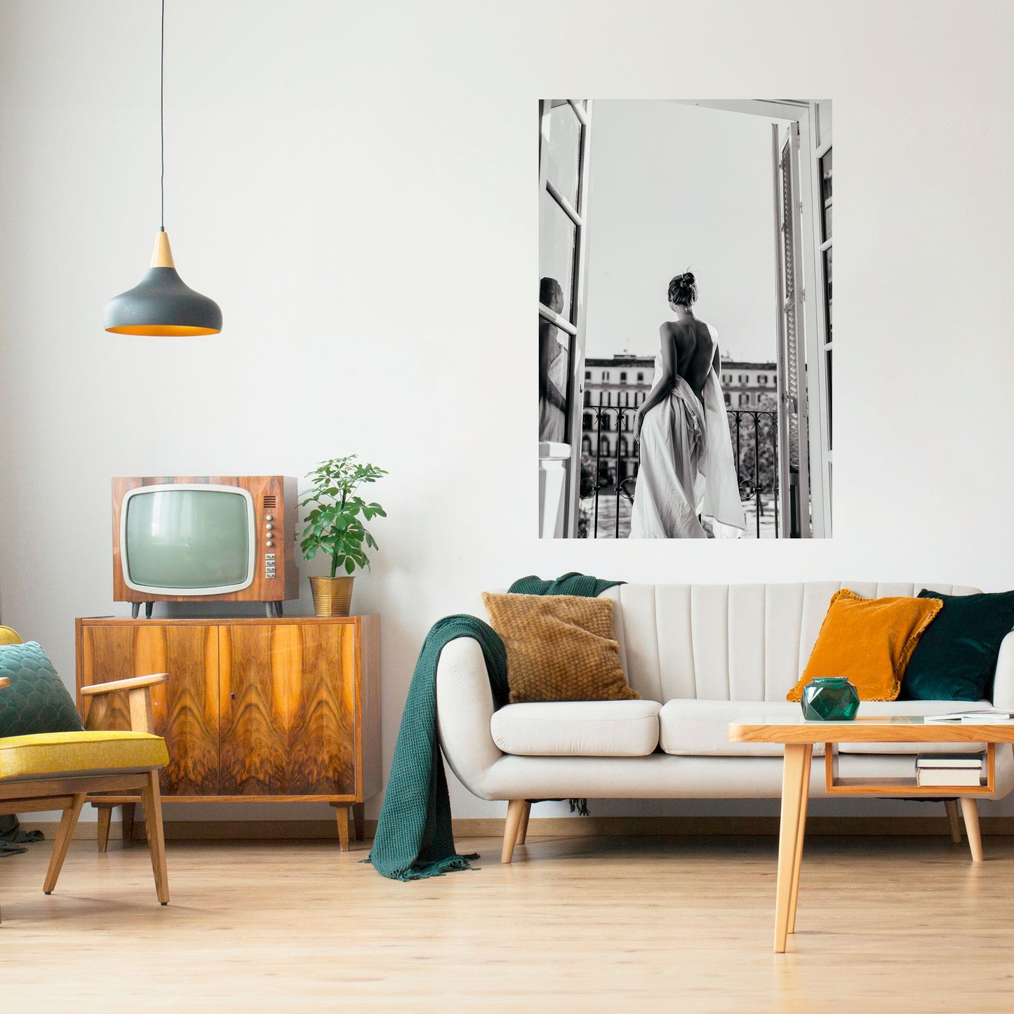 ABITO DEI SOGNI Poster verticale staccabile e attaccabile
