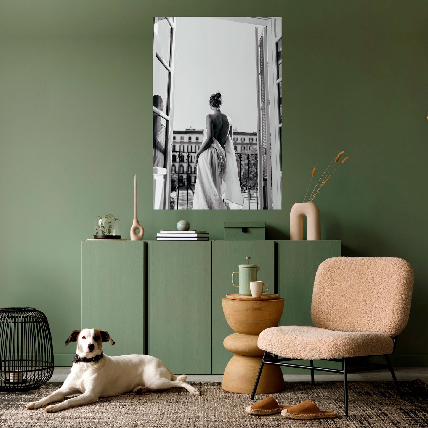 ABITO DEI SOGNI Poster verticale staccabile e attaccabile