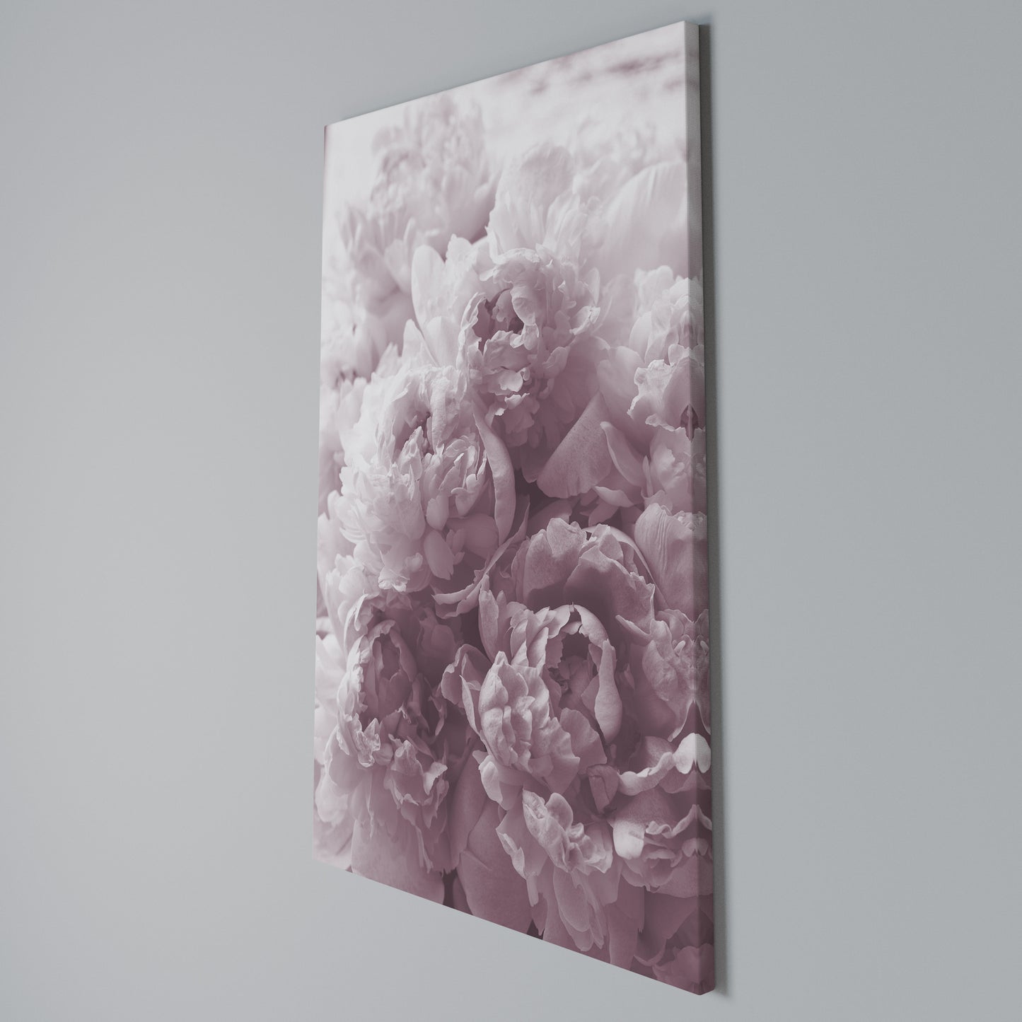 BLUSHED SERENITY Stampa su Tela Verticale
