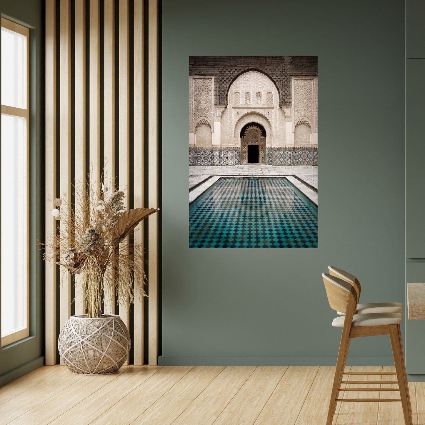 Poster verticale staccabile e attaccabile INGRESSO MISTICO