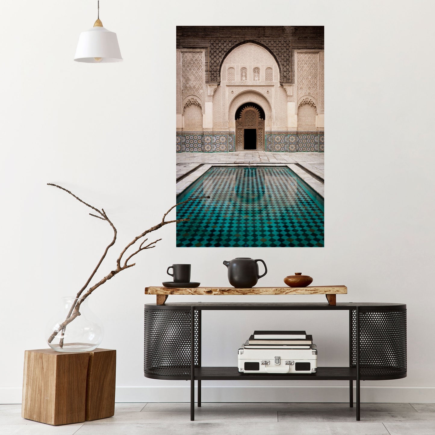 Poster verticale staccabile e attaccabile INGRESSO MISTICO