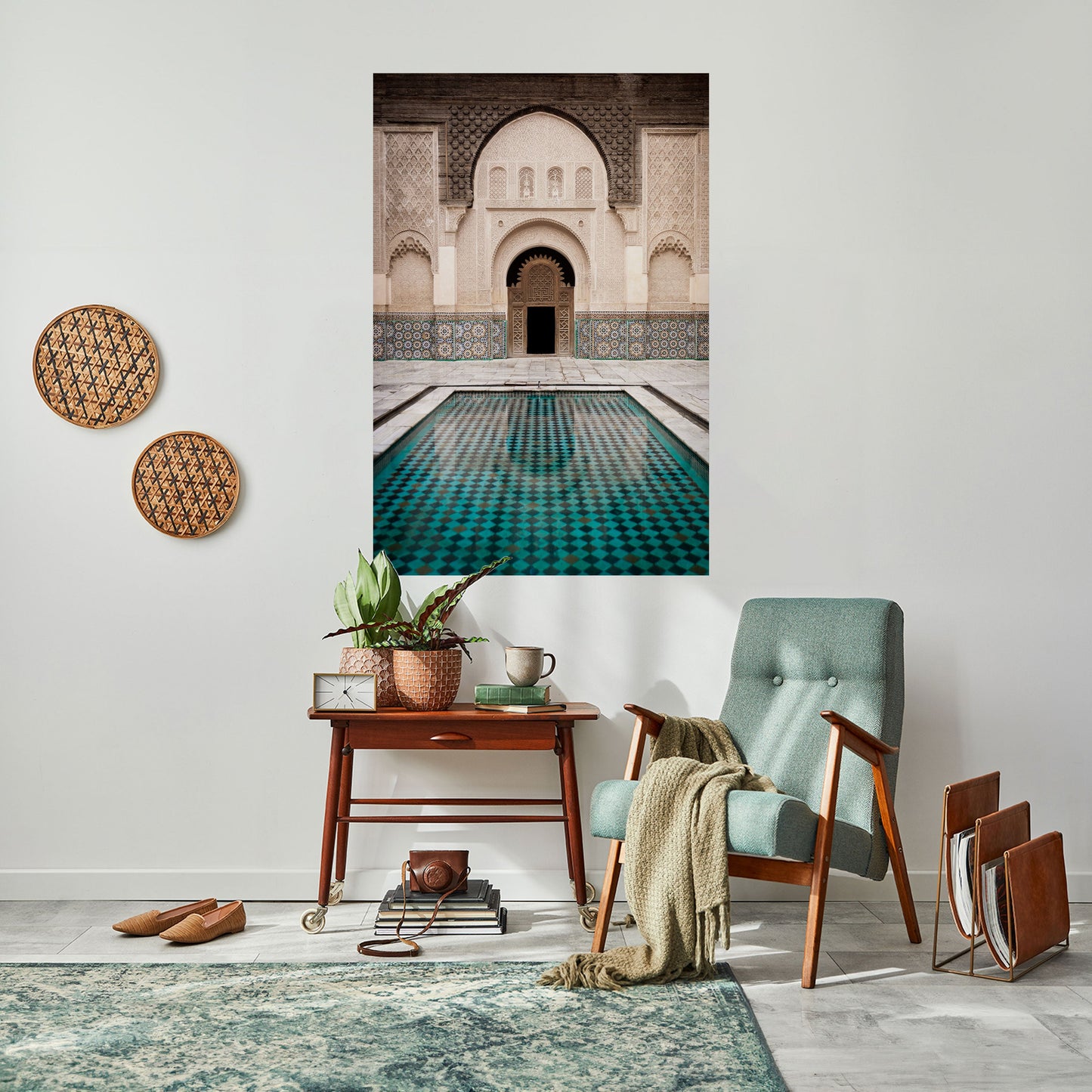 Poster verticale staccabile e attaccabile INGRESSO MISTICO