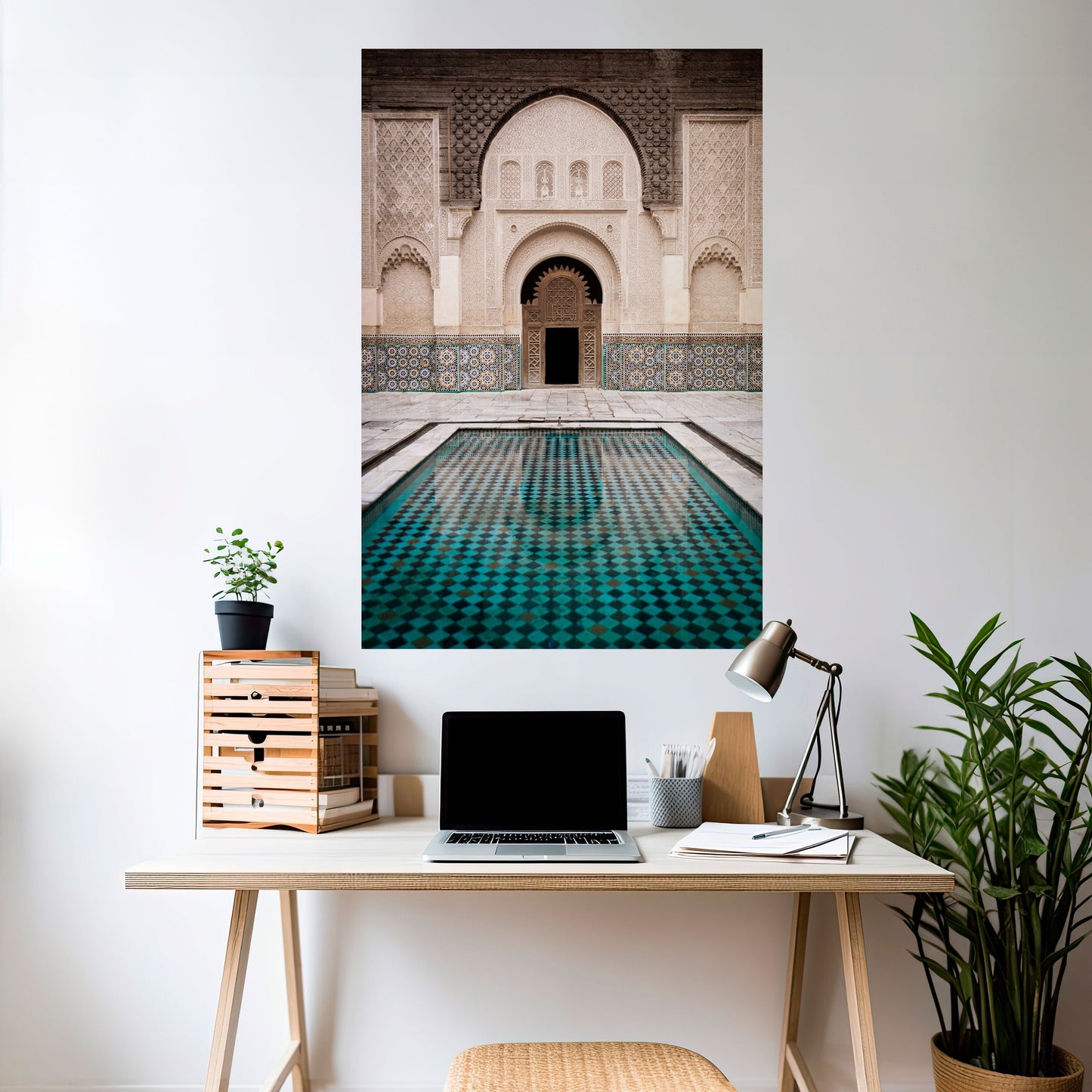 Poster verticale staccabile e attaccabile INGRESSO MISTICO