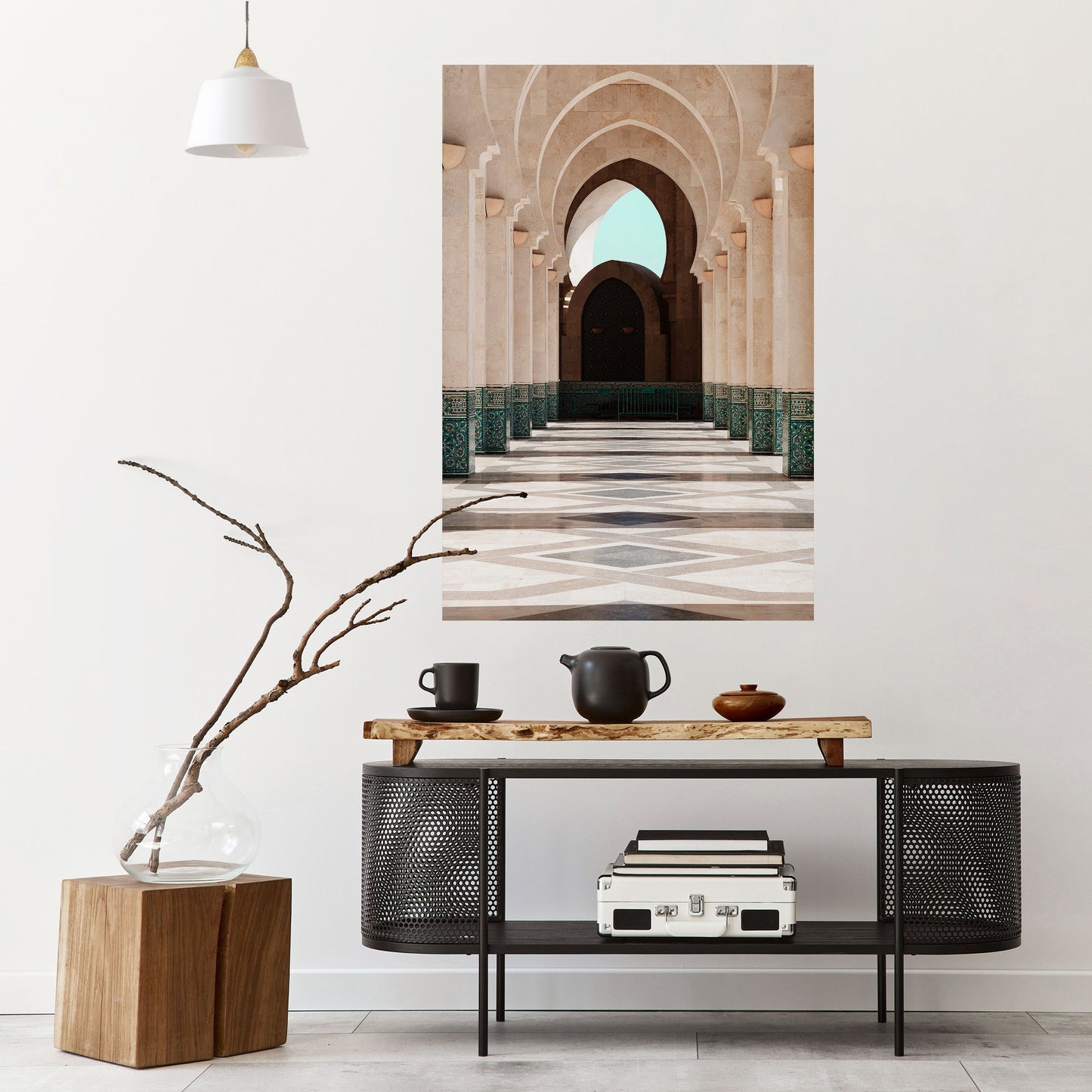 Poster verticale staccabile e attaccabile ARCHES OF SERENITY