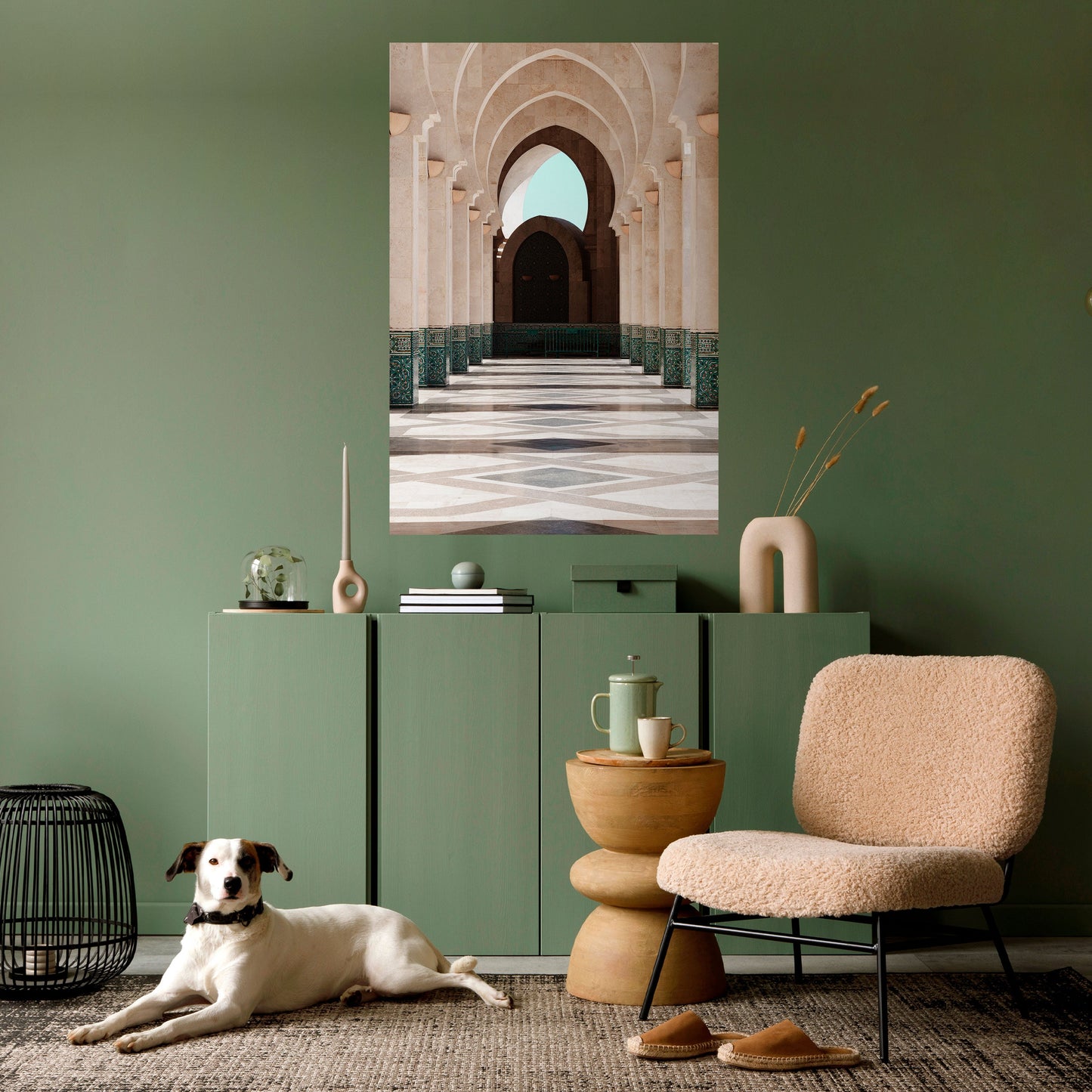 Poster verticale staccabile e attaccabile ARCHES OF SERENITY