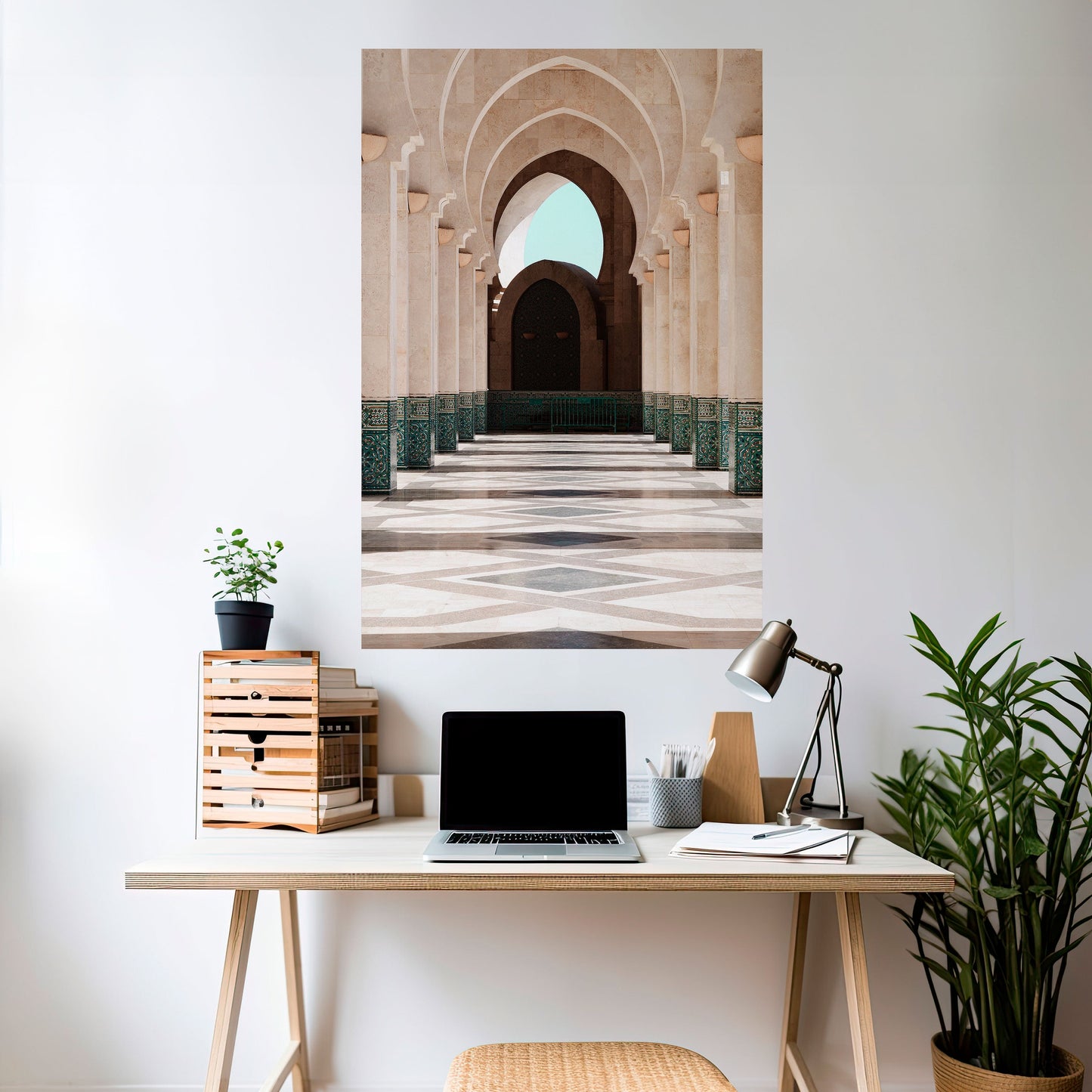 Poster verticale staccabile e attaccabile ARCHES OF SERENITY
