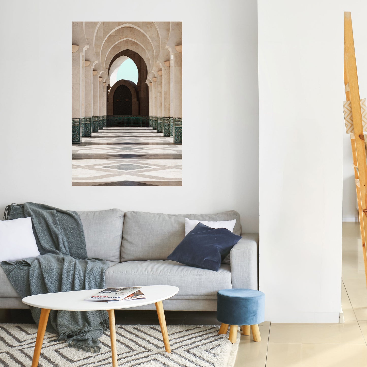 Poster verticale staccabile e attaccabile ARCHES OF SERENITY