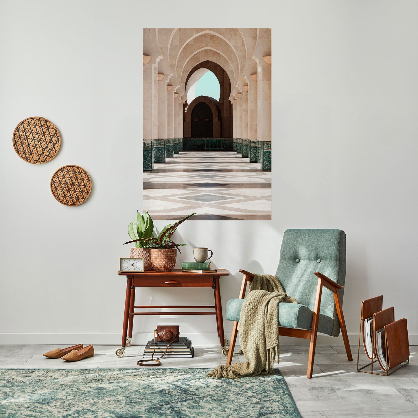 Poster verticale staccabile e attaccabile ARCHES OF SERENITY