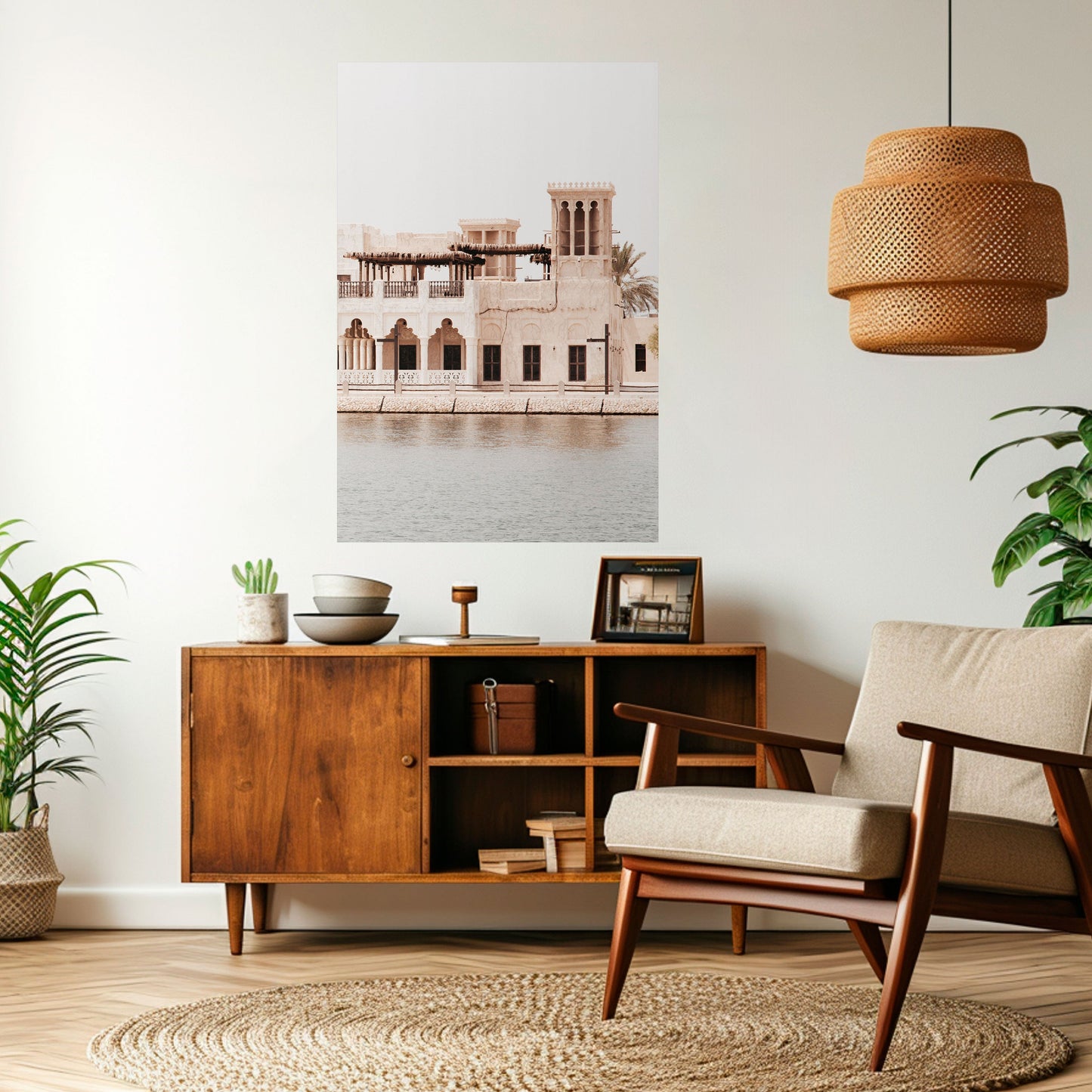 Poster verticale staccabile e attaccabile DESERT VISTAS
