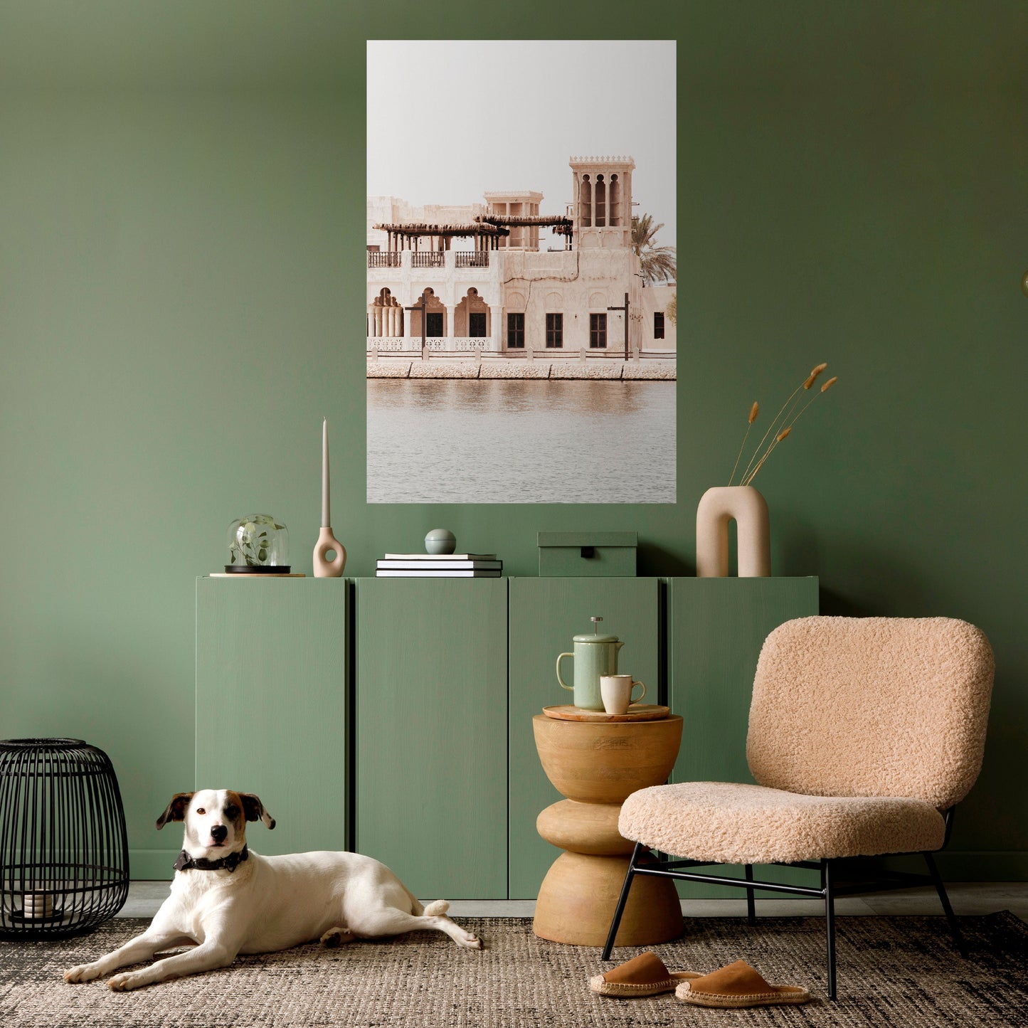 Poster verticale staccabile e attaccabile DESERT VISTAS