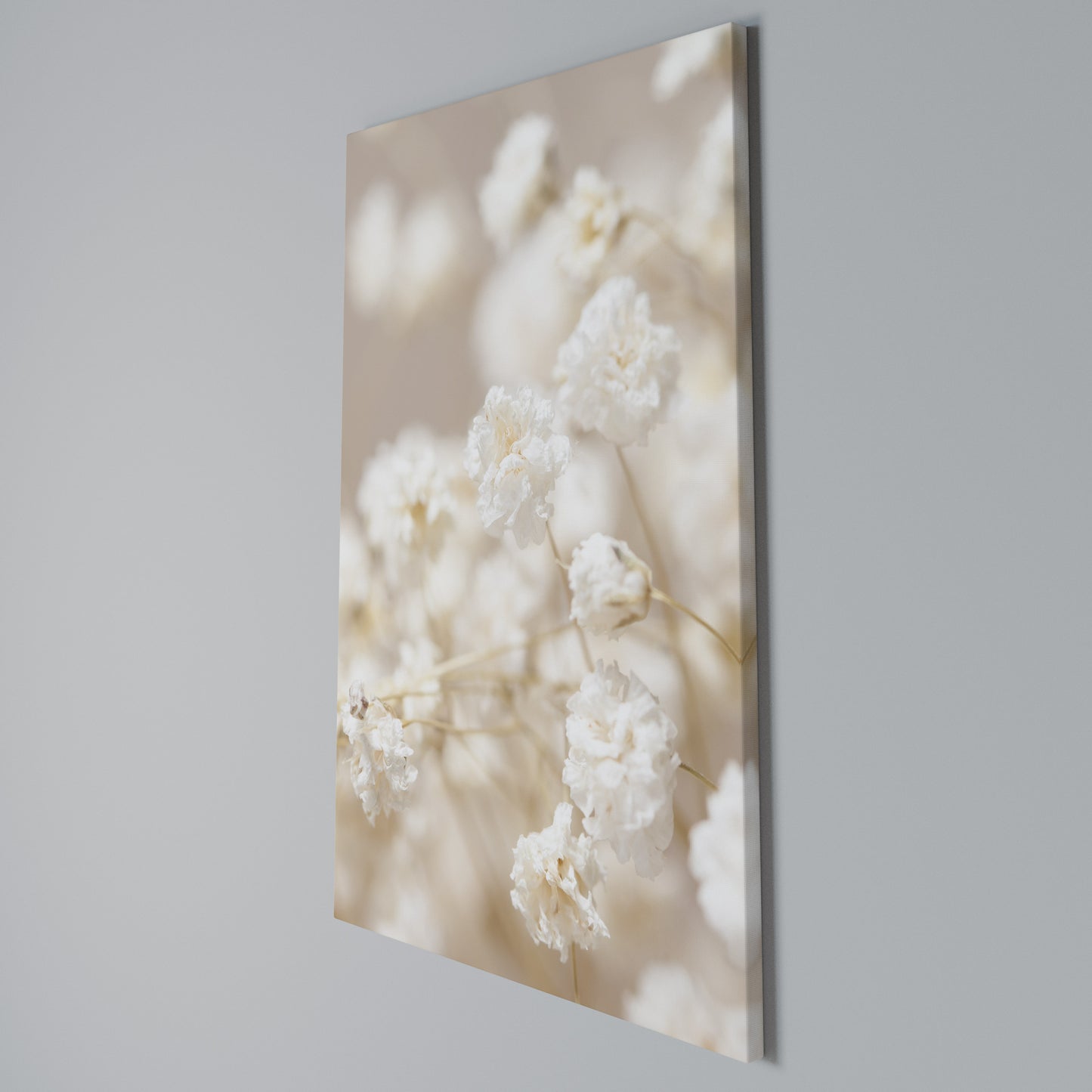 GHOSTLY BLOOM Stampa su Tela Verticale