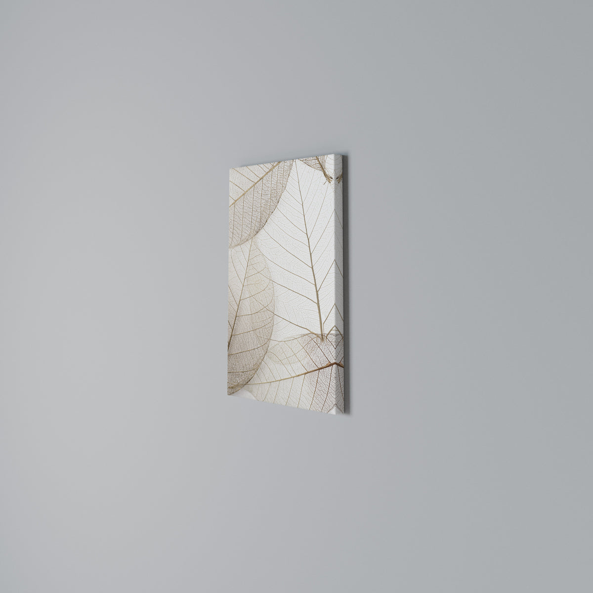 ETHEREAL VEINED GRACE Stampa su tela verticale