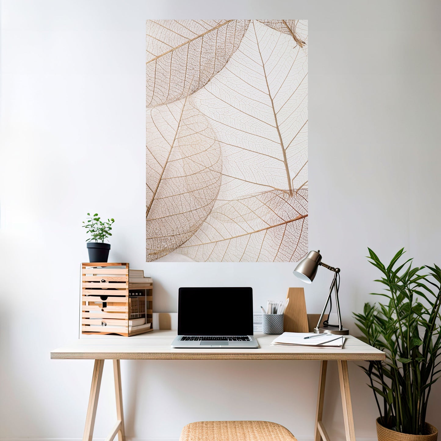 Poster verticale staccabile e attaccabile "ETEREAL VEINED GRACE"