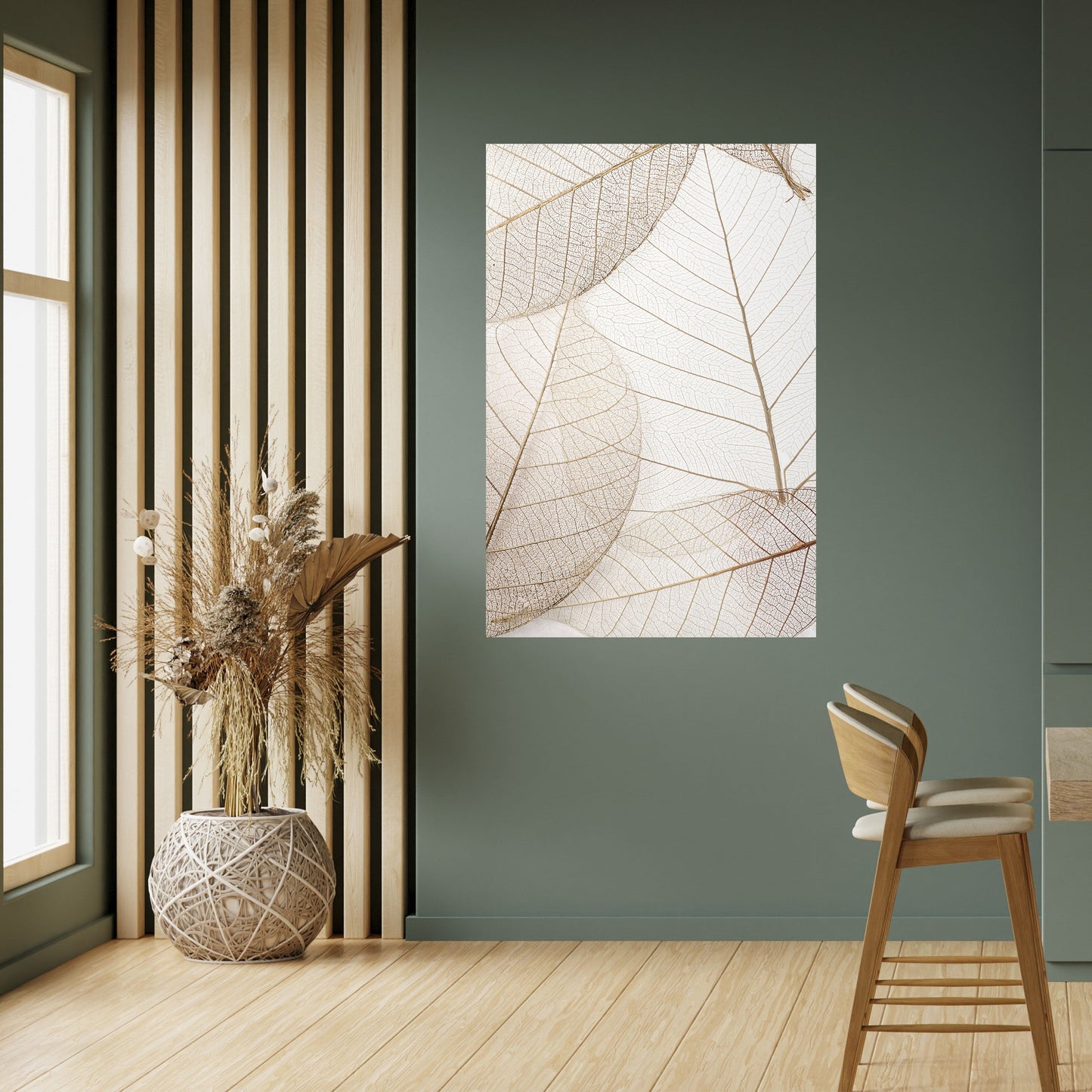 Poster verticale staccabile e attaccabile "ETEREAL VEINED GRACE"
