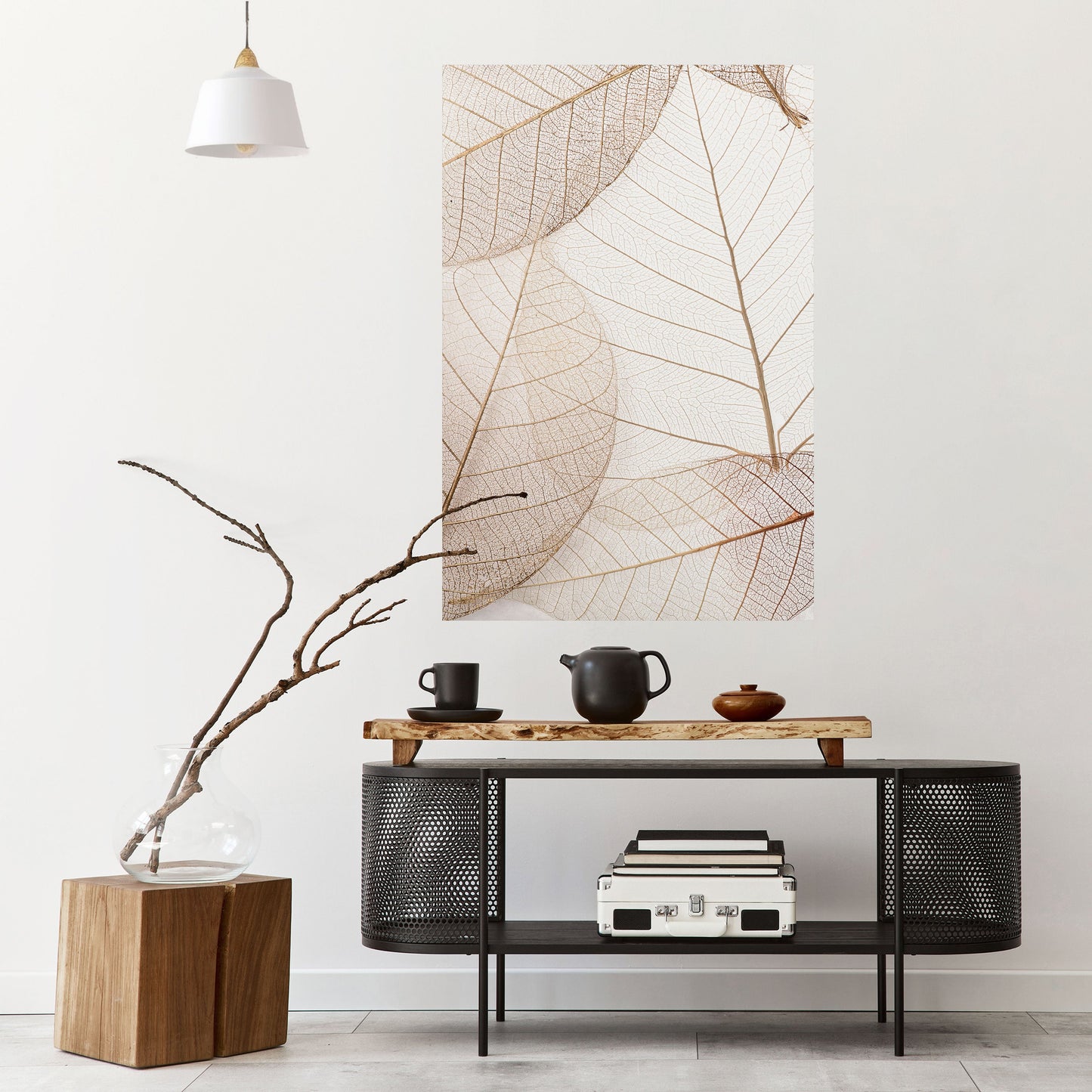 Poster verticale staccabile e attaccabile "ETEREAL VEINED GRACE"