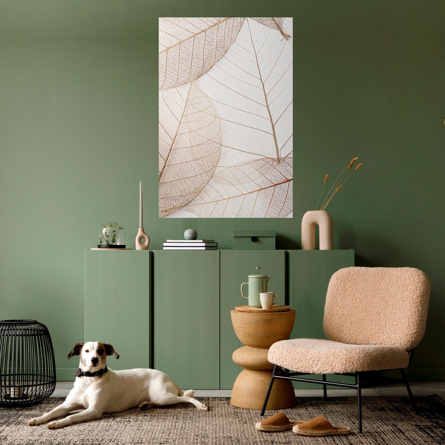 Poster verticale staccabile e attaccabile "ETEREAL VEINED GRACE"