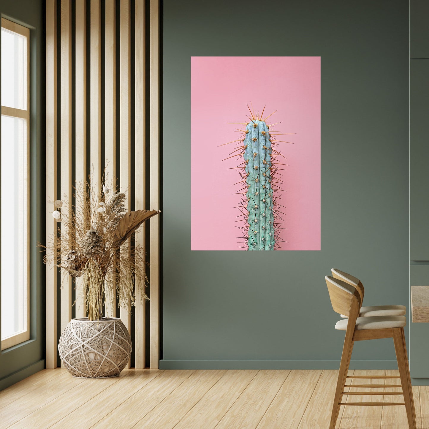 MISTER CACTUS Poster verticale staccabile e attaccabile