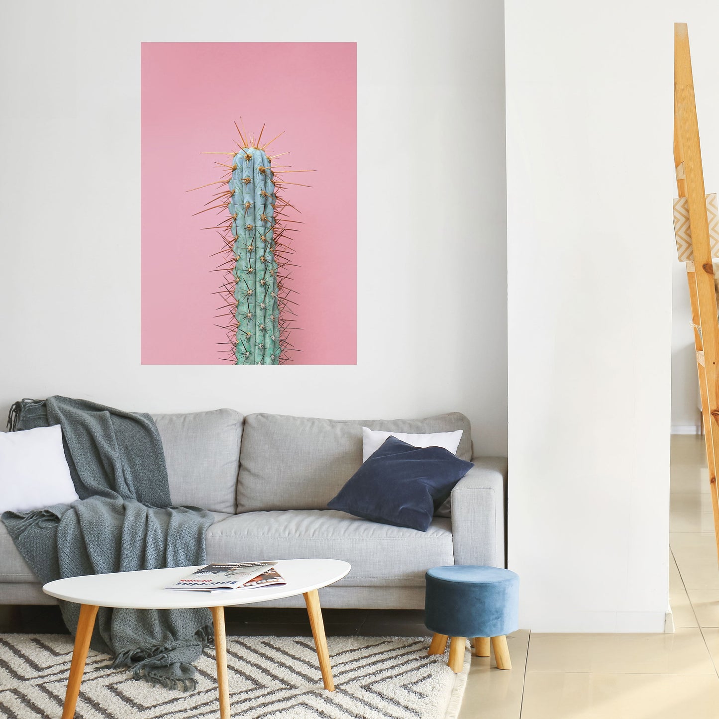 MISTER CACTUS Poster verticale staccabile e attaccabile
