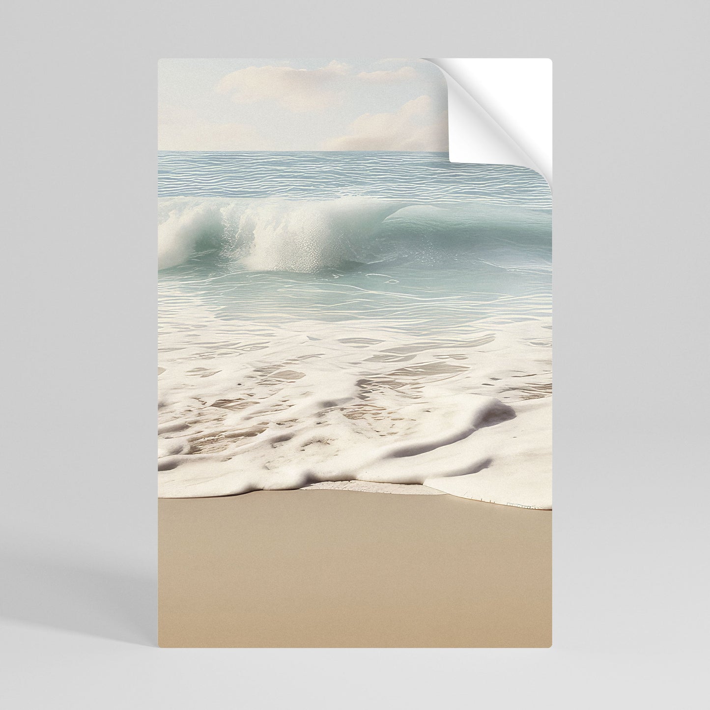 Poster verticale staccabile e attaccabile OCEAN WHISPER