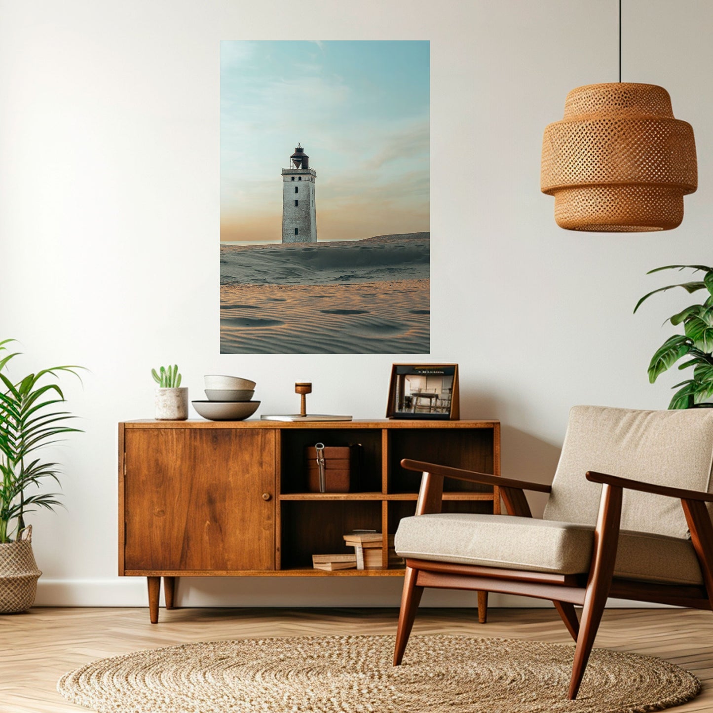FARO NEL LIMBO Poster verticale staccabile e attaccabile