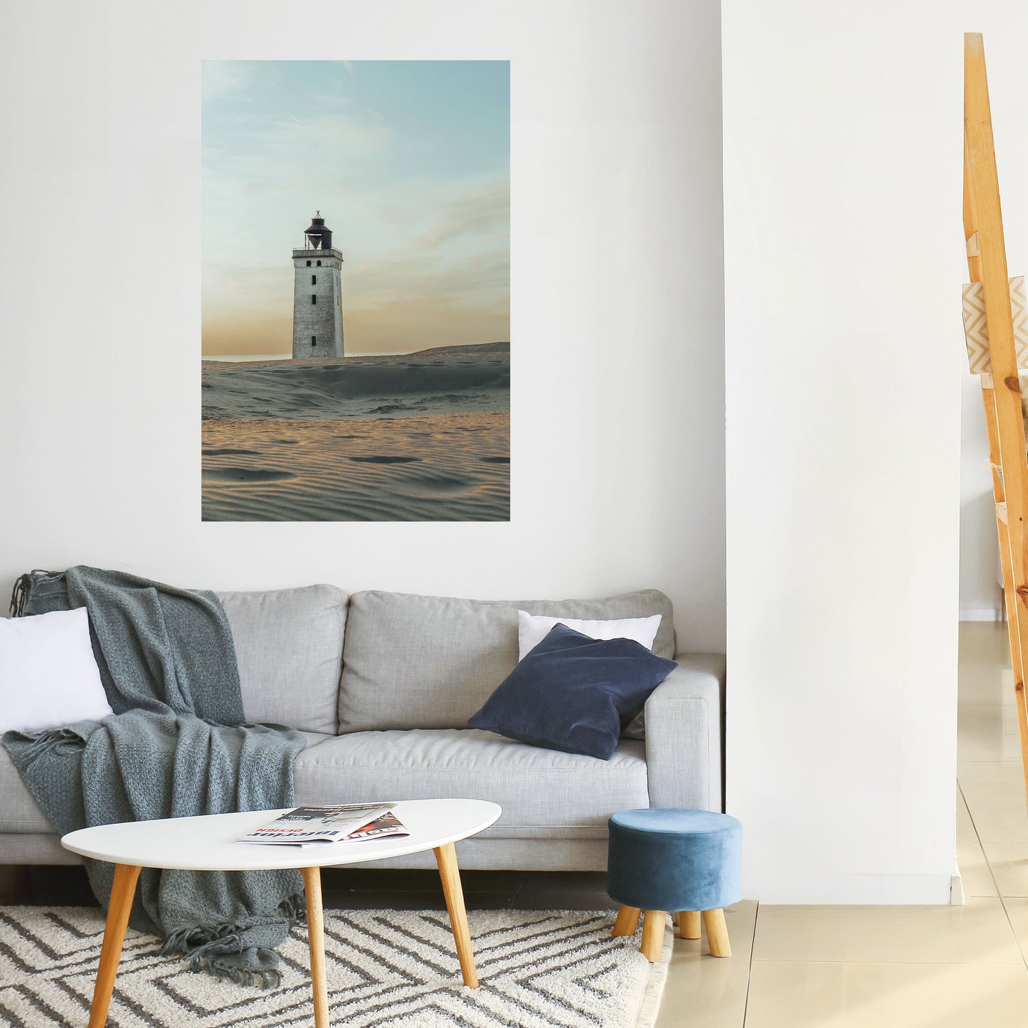 FARO NEL LIMBO Poster verticale staccabile e attaccabile