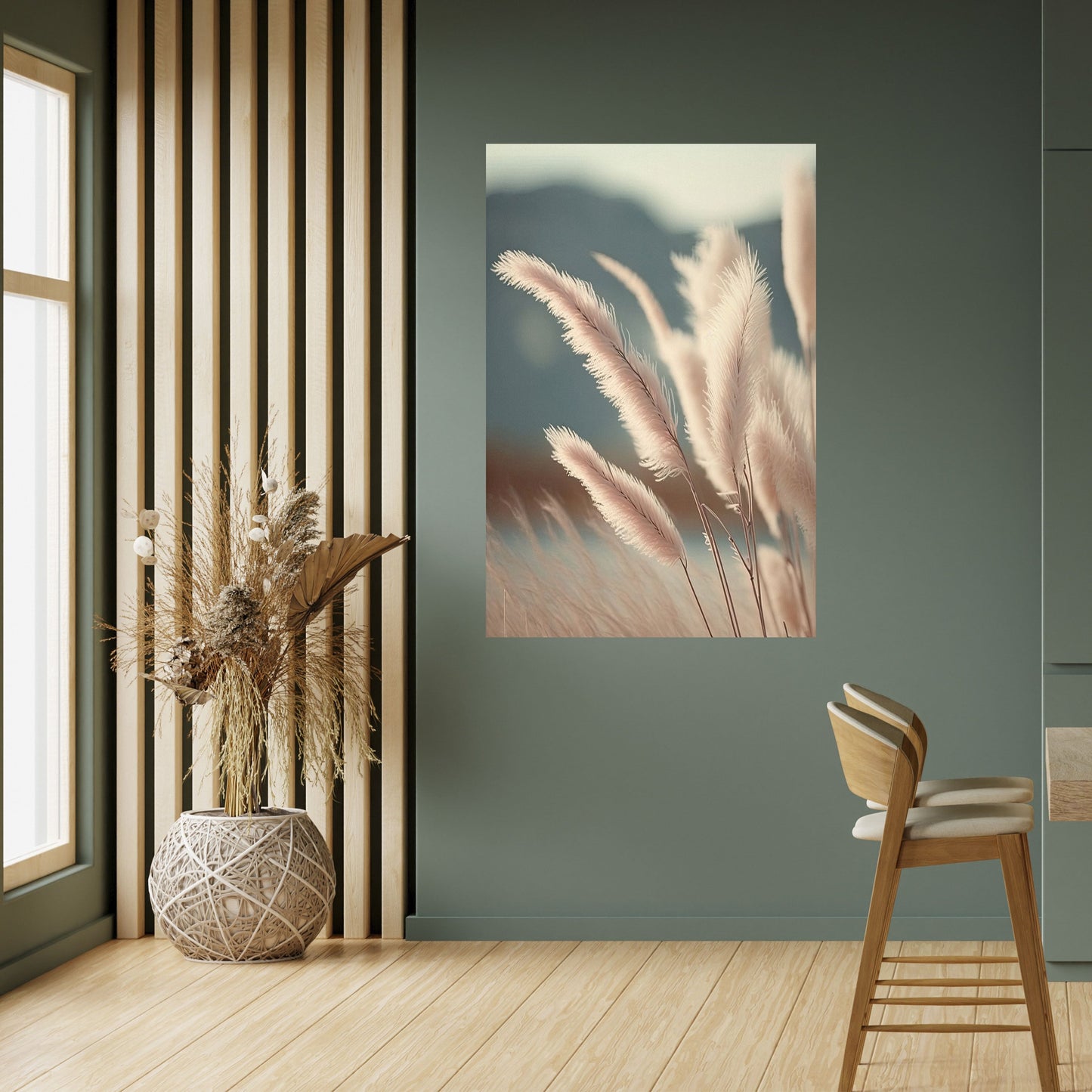 Poster verticale staccabile e attaccabile PAMPAS DREAMSCAPE