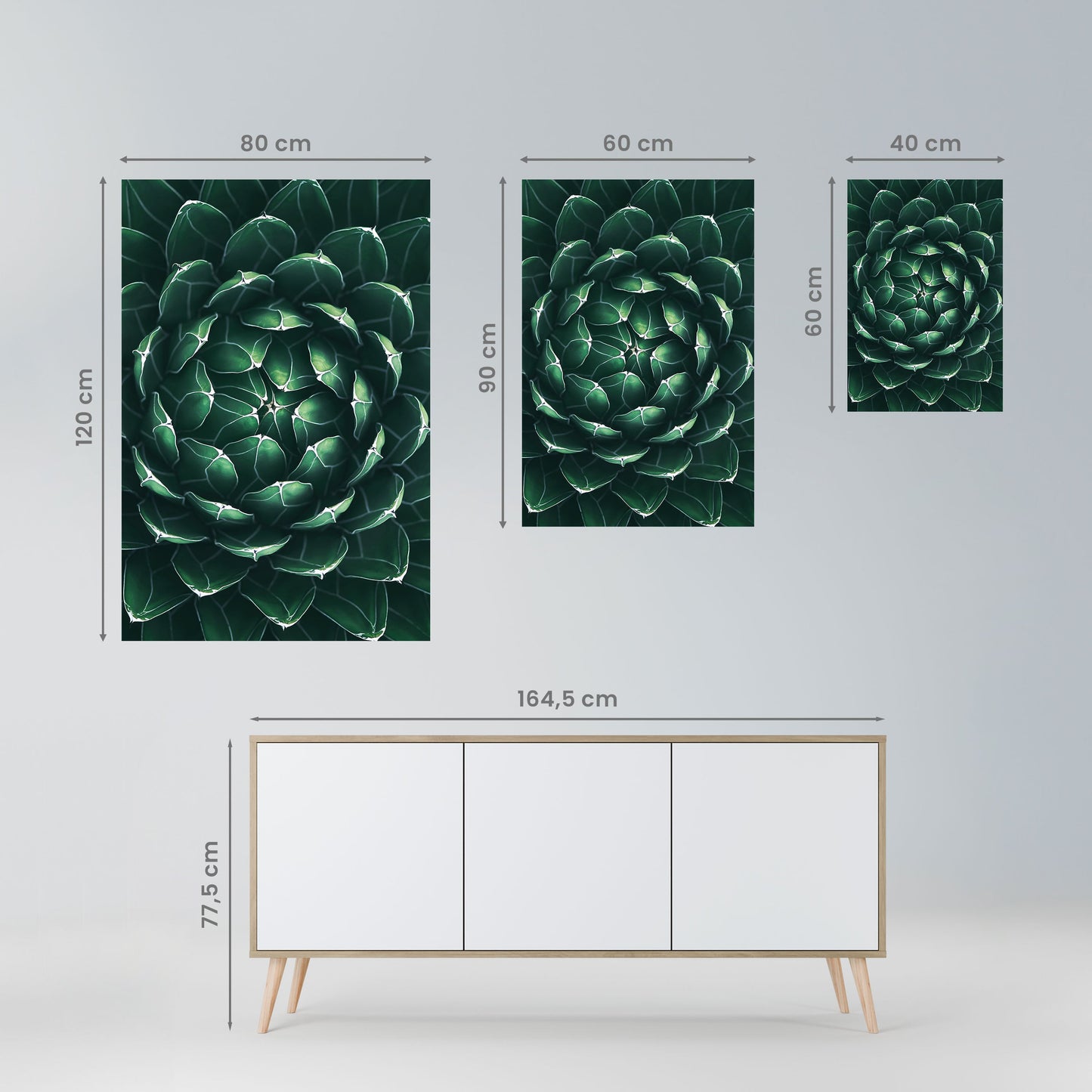 Poster verticale staccabile e attaccabile LUSH LABYRINTH