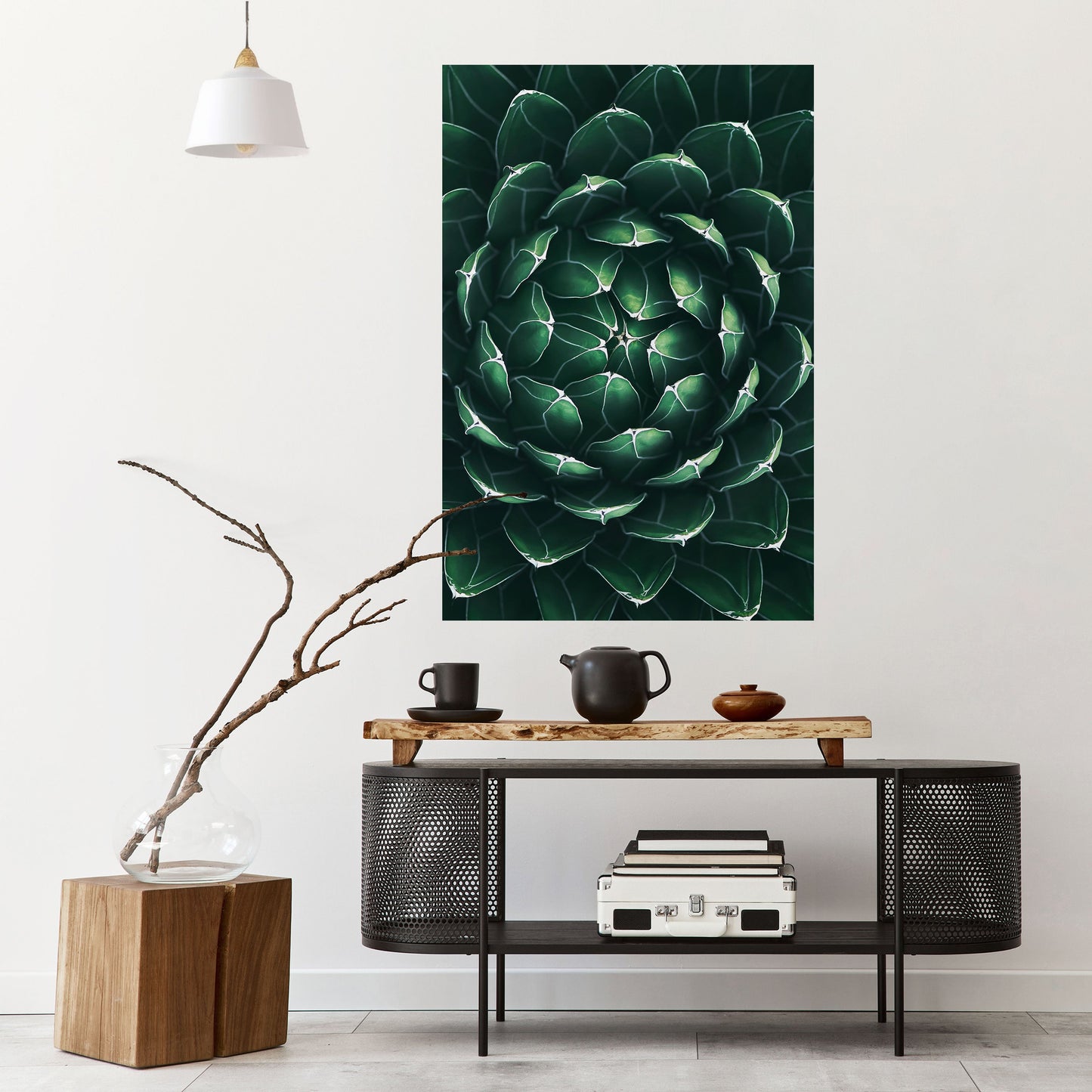 Poster verticale staccabile e attaccabile LUSH LABYRINTH