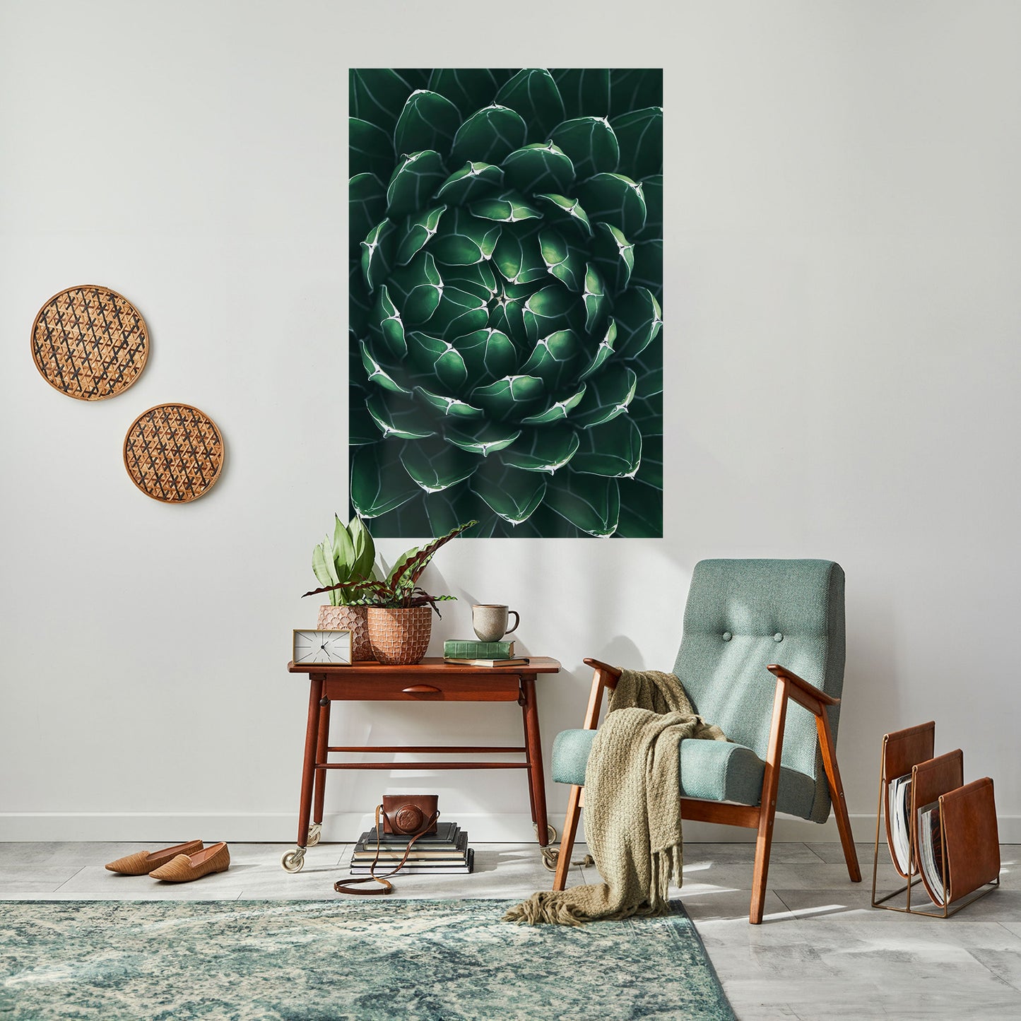 Poster verticale staccabile e attaccabile LUSH LABYRINTH