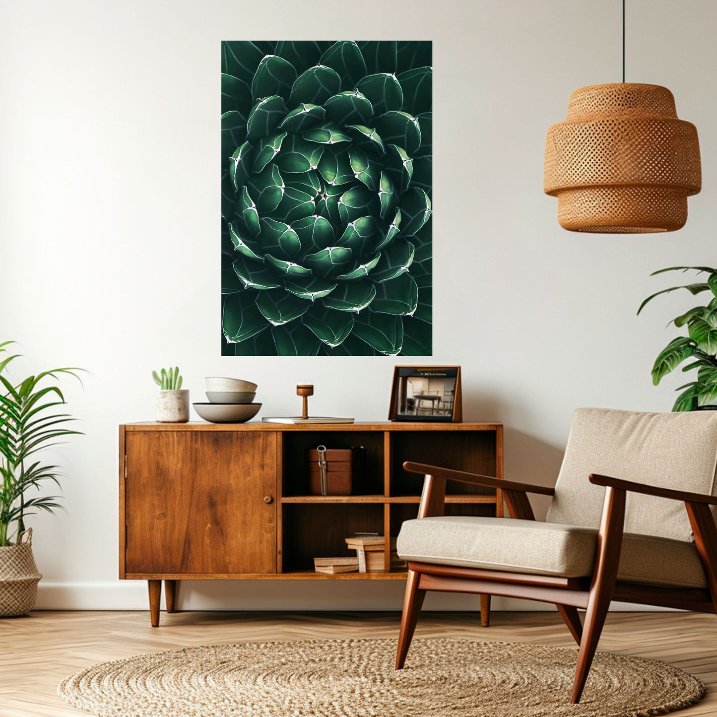 Poster verticale staccabile e attaccabile LUSH LABYRINTH