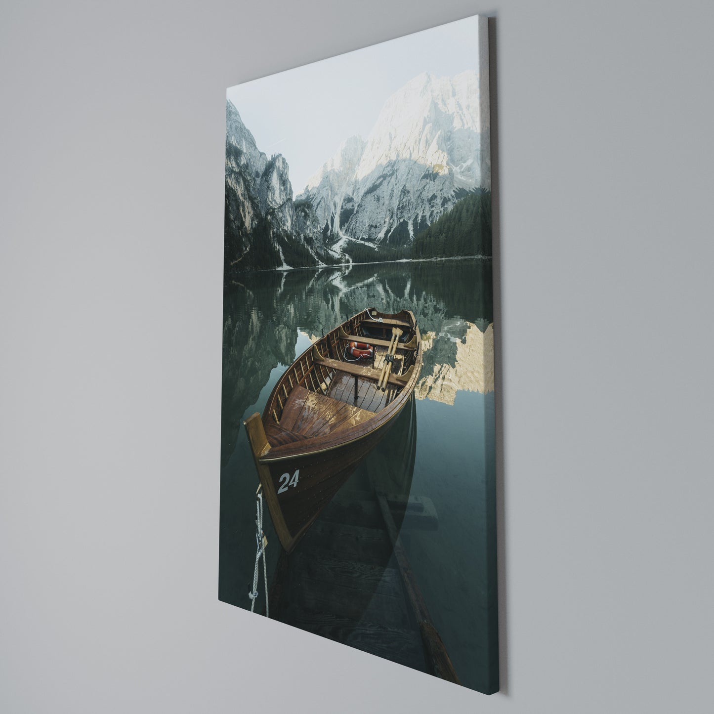 STILL WATERS Stampa su Tela Verticale