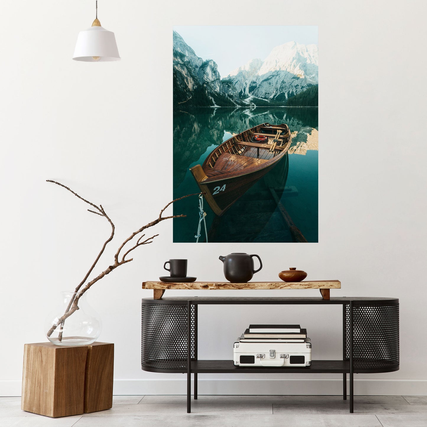 Poster verticale staccabile e attaccabile STILL WATERS