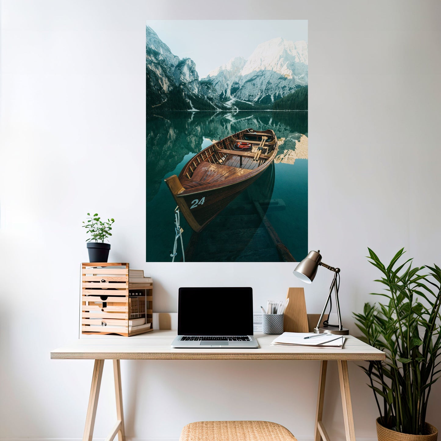 Poster verticale staccabile e attaccabile STILL WATERS