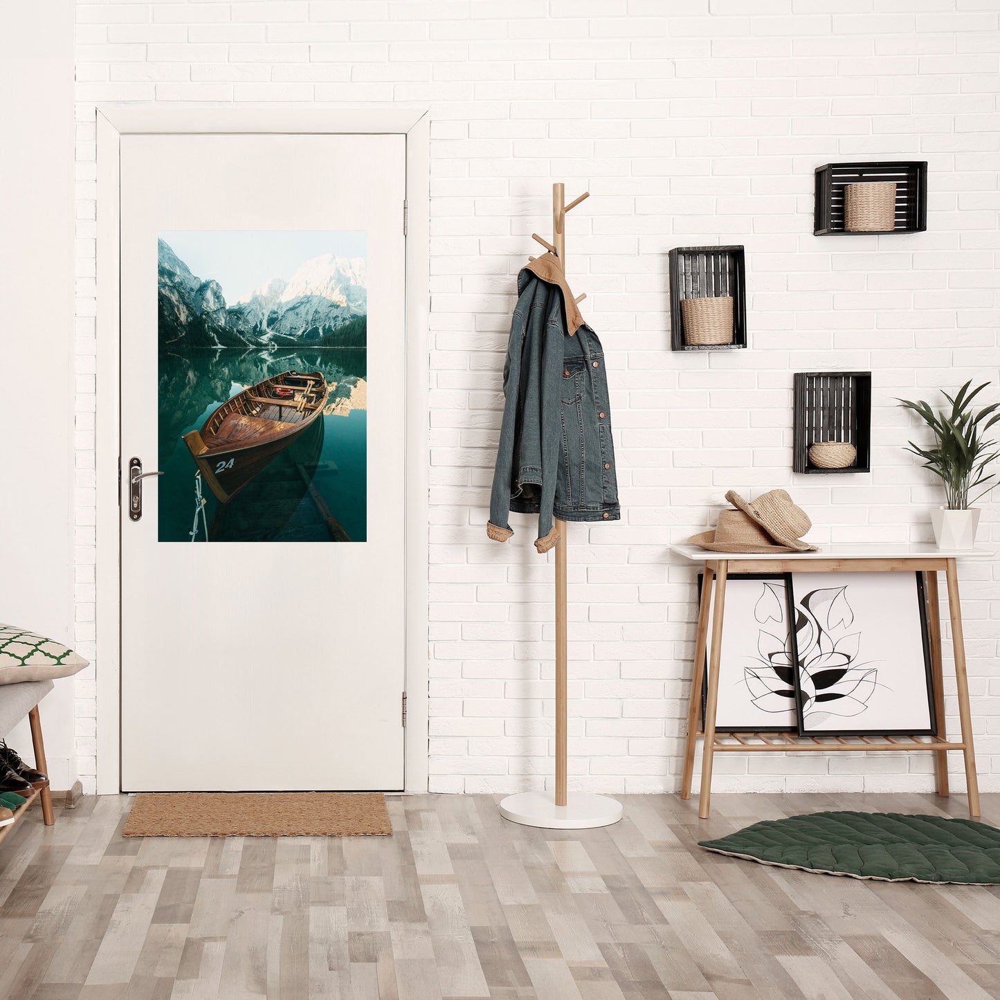 Poster verticale staccabile e attaccabile STILL WATERS