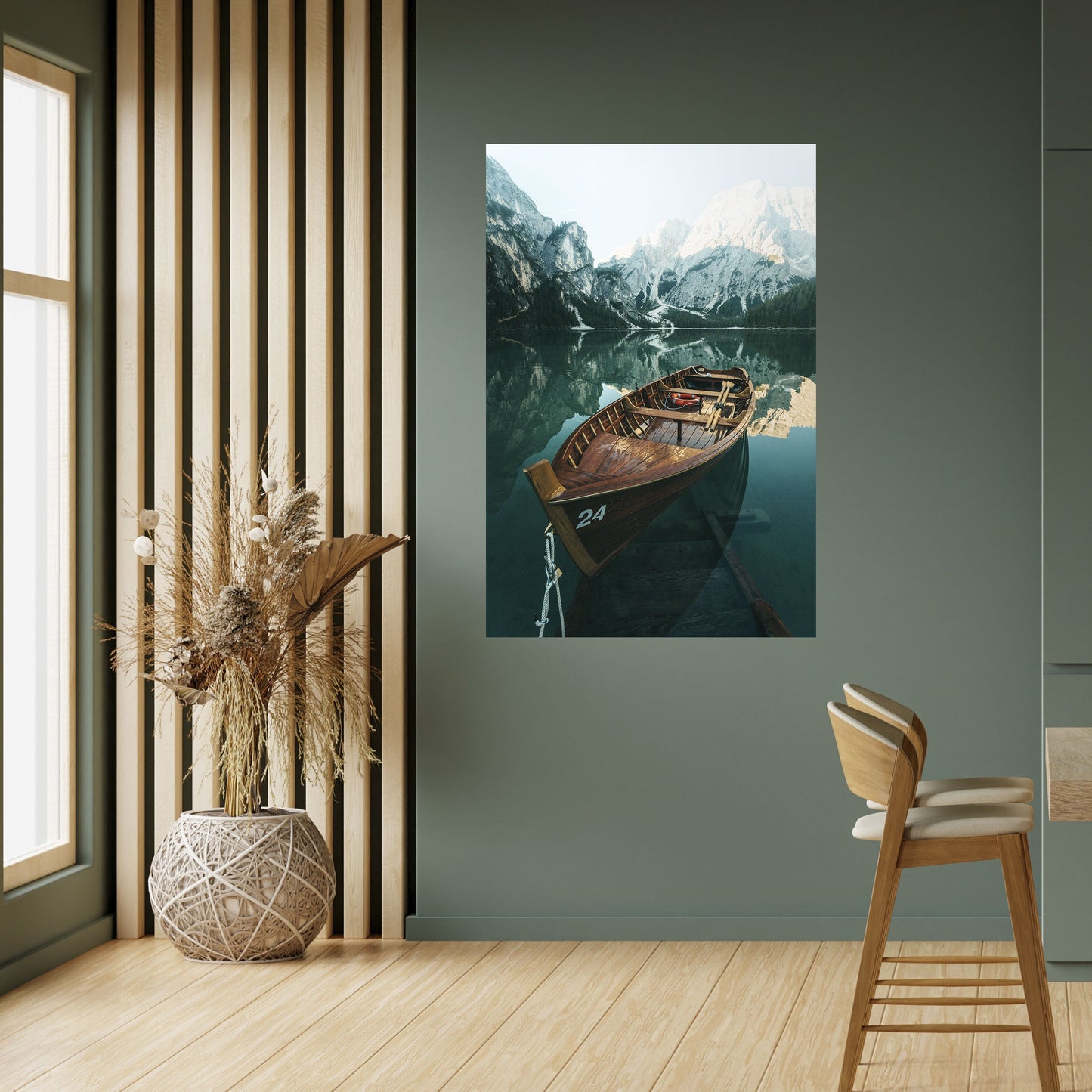 Poster verticale staccabile e attaccabile STILL WATERS