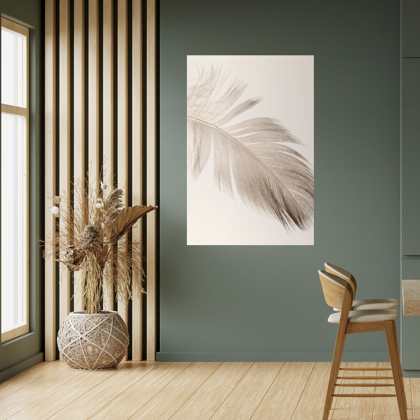GRACEFULNESS PRECISION Poster verticale staccabile e attaccabile