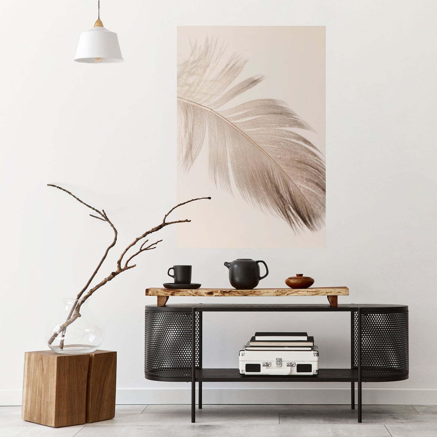 GRACEFULNESS PRECISION Poster verticale staccabile e attaccabile