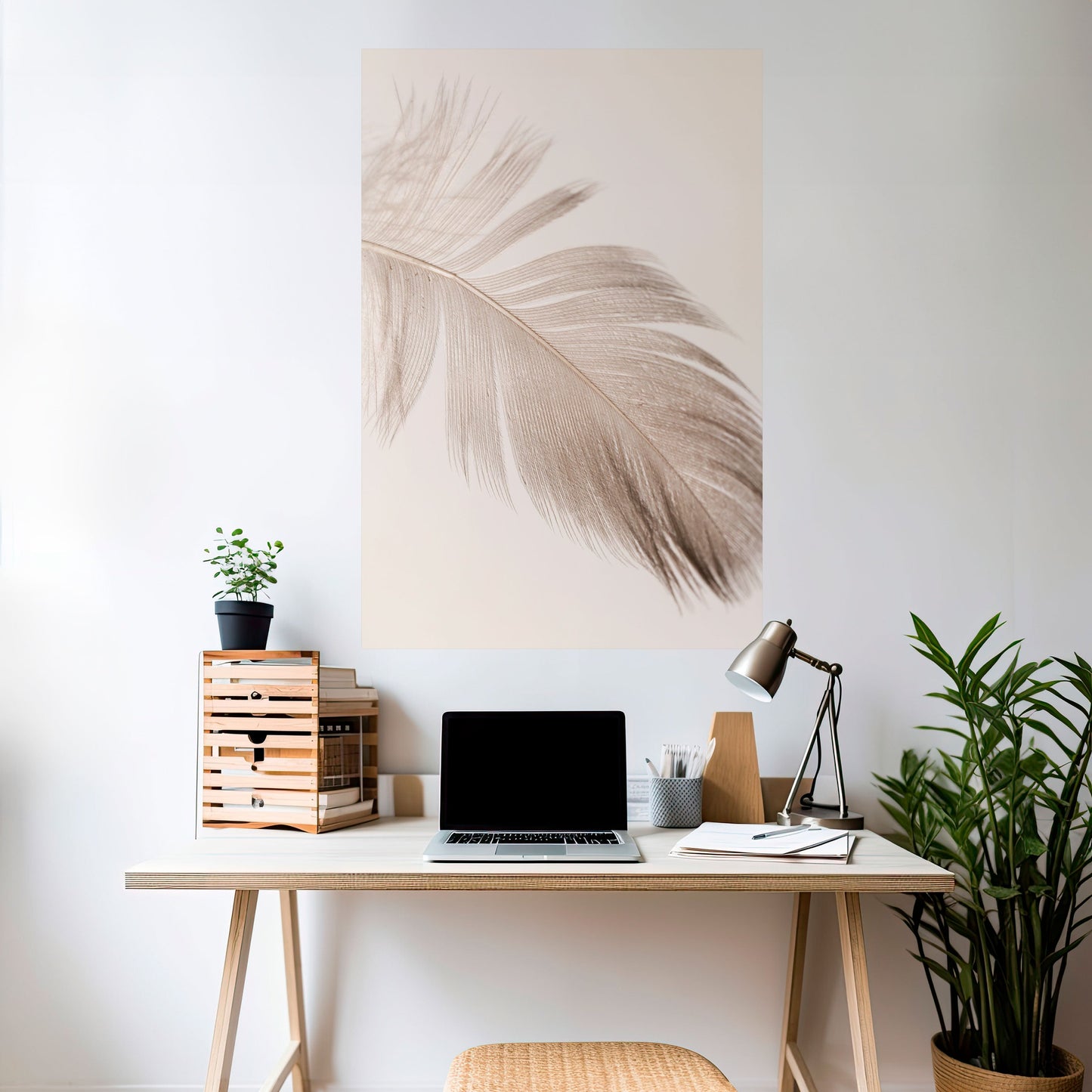 GRACEFULNESS PRECISION Poster verticale staccabile e attaccabile