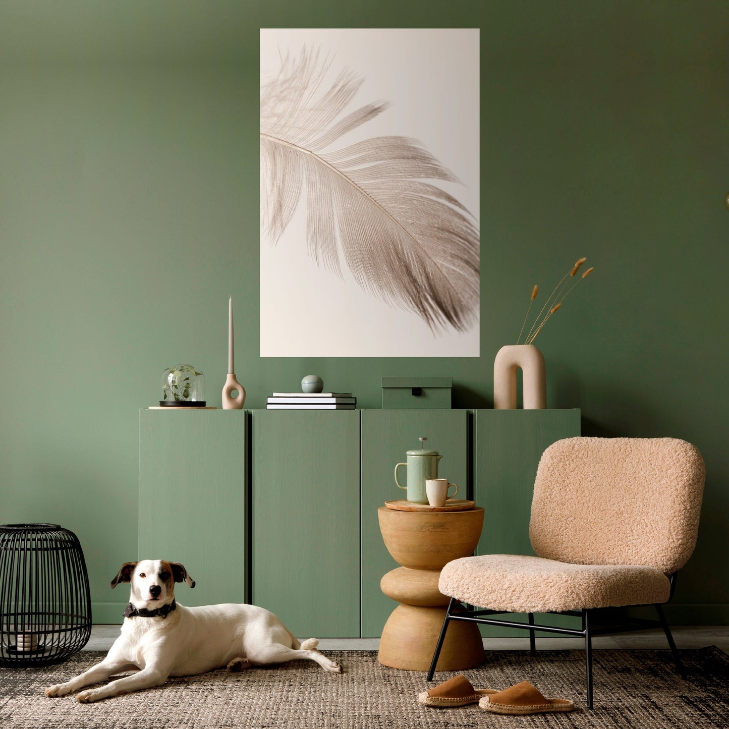 GRACEFULNESS PRECISION Poster verticale staccabile e attaccabile