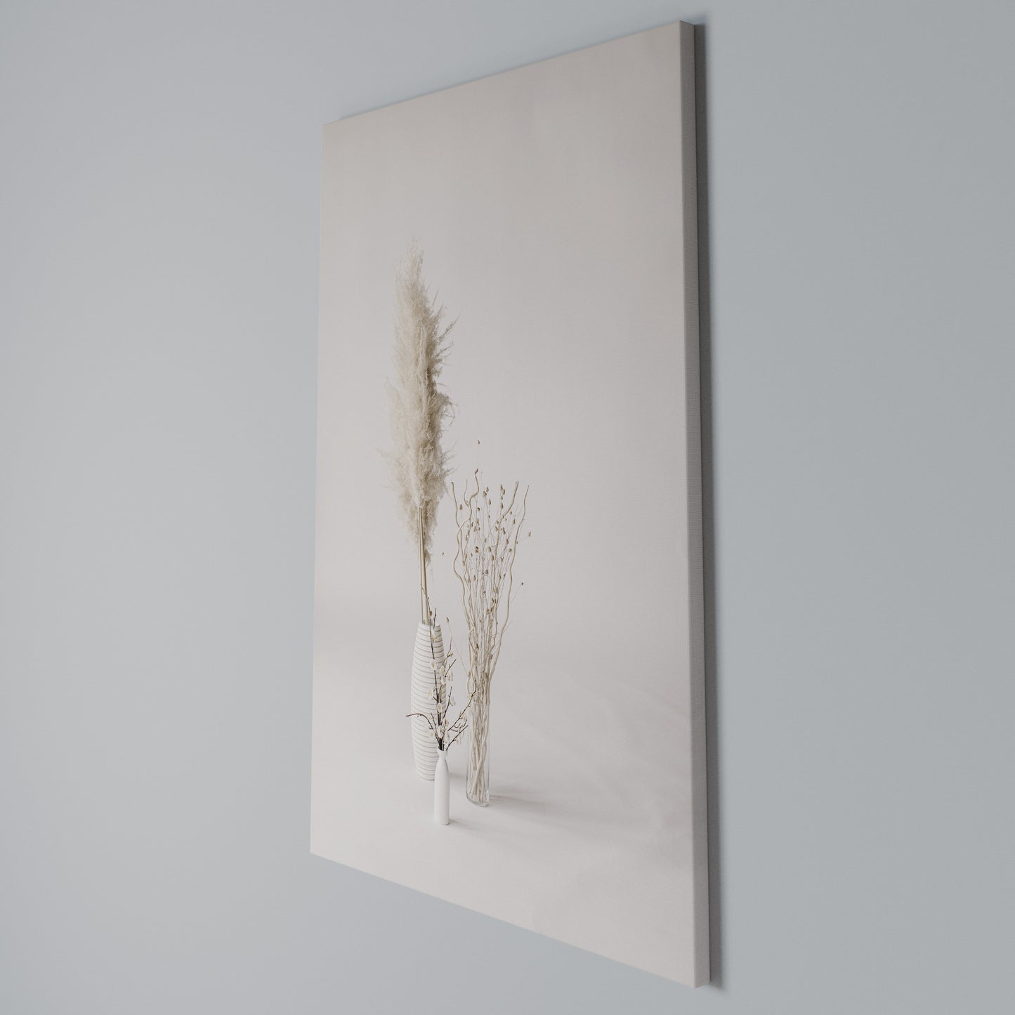 WHISPERING VASES Stampa su Tela Verticale