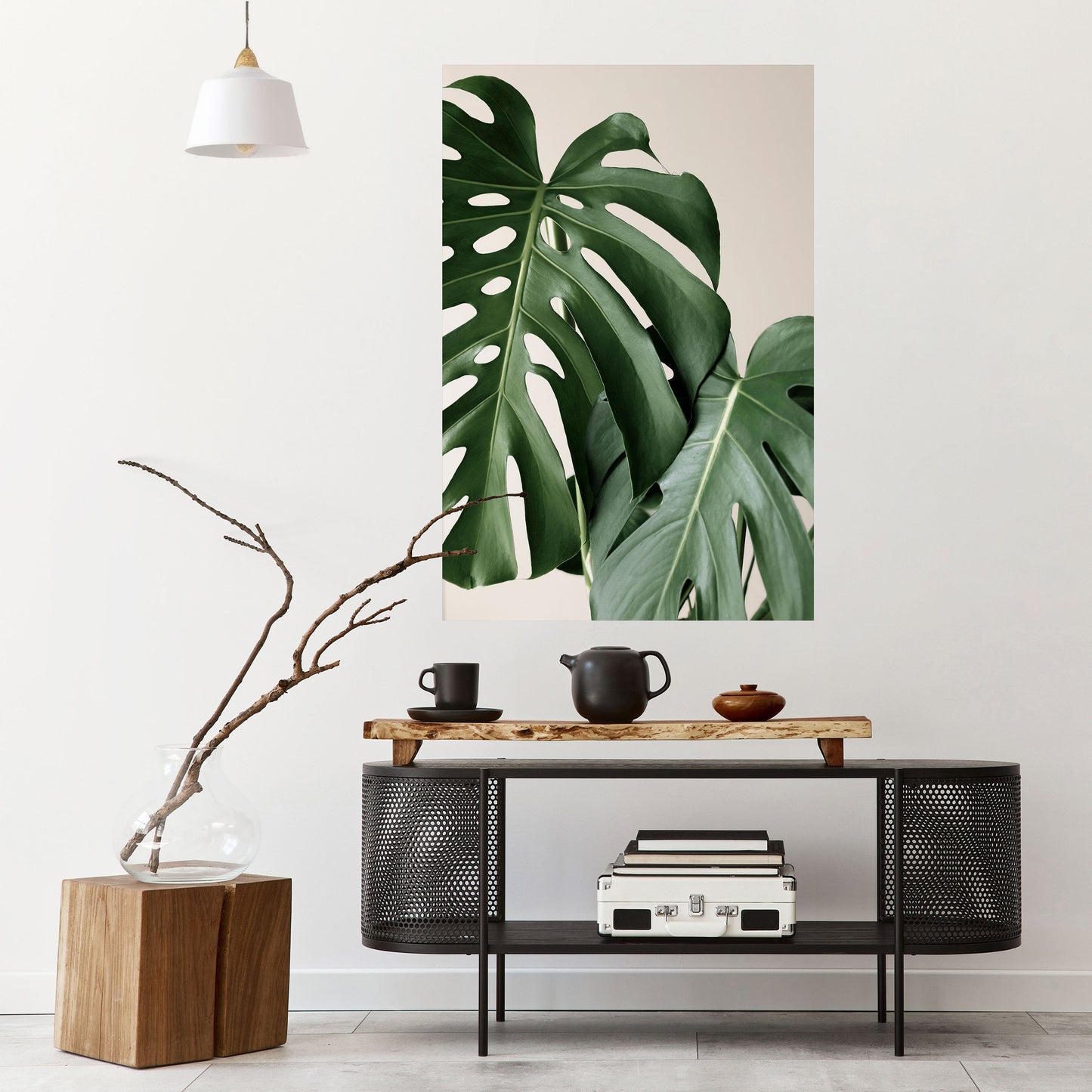 Poster verticale staccabile e attaccabile MONSTERA ACCURACY