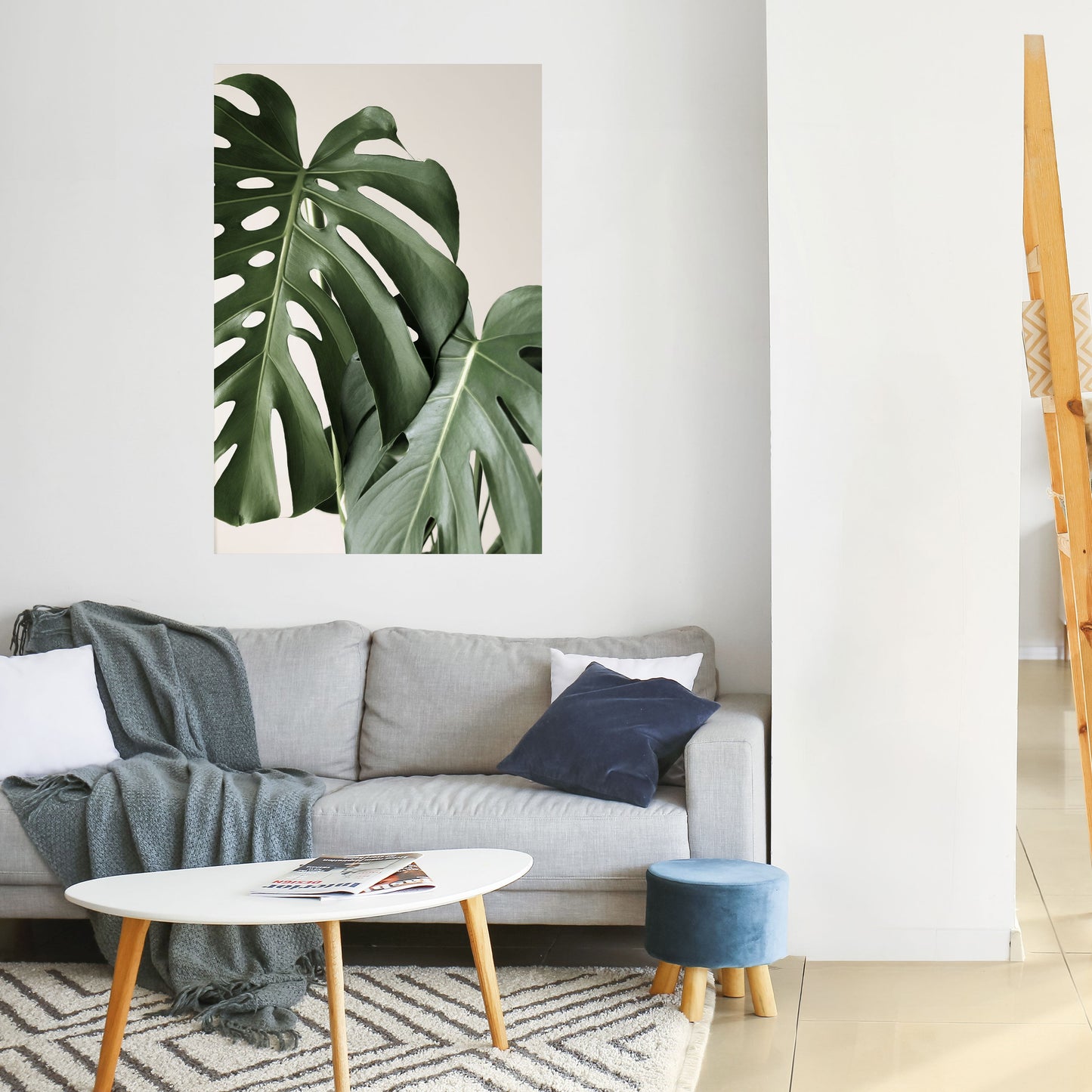 Poster verticale staccabile e attaccabile MONSTERA ACCURACY