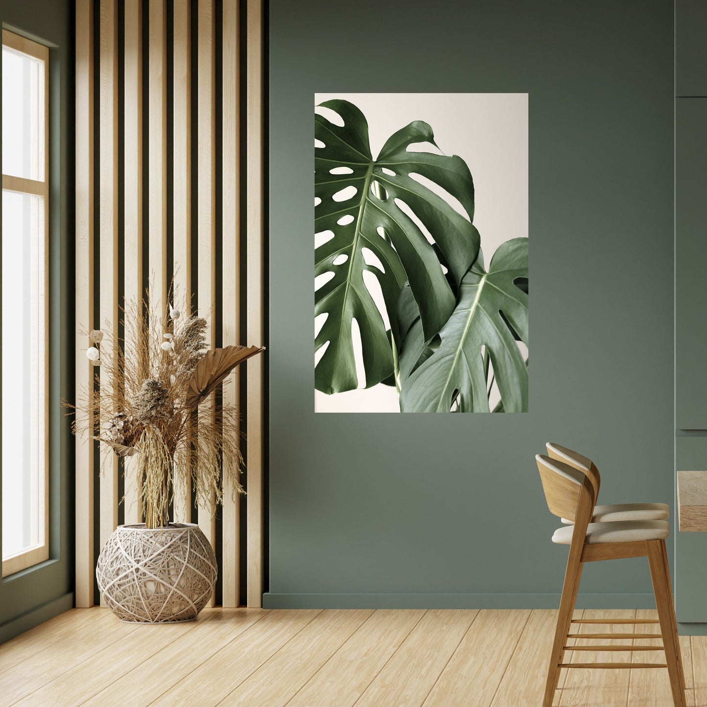 Poster verticale staccabile e attaccabile MONSTERA ACCURACY