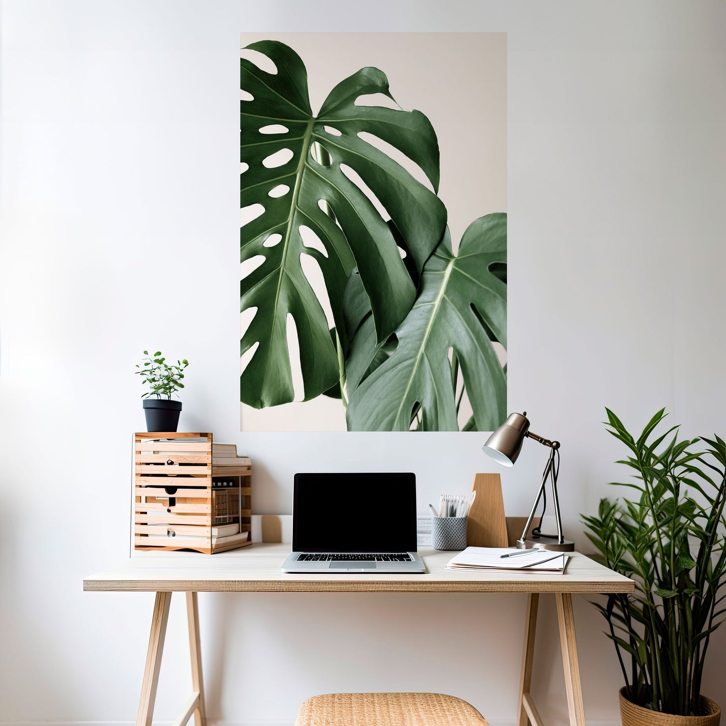 Poster verticale staccabile e attaccabile MONSTERA ACCURACY