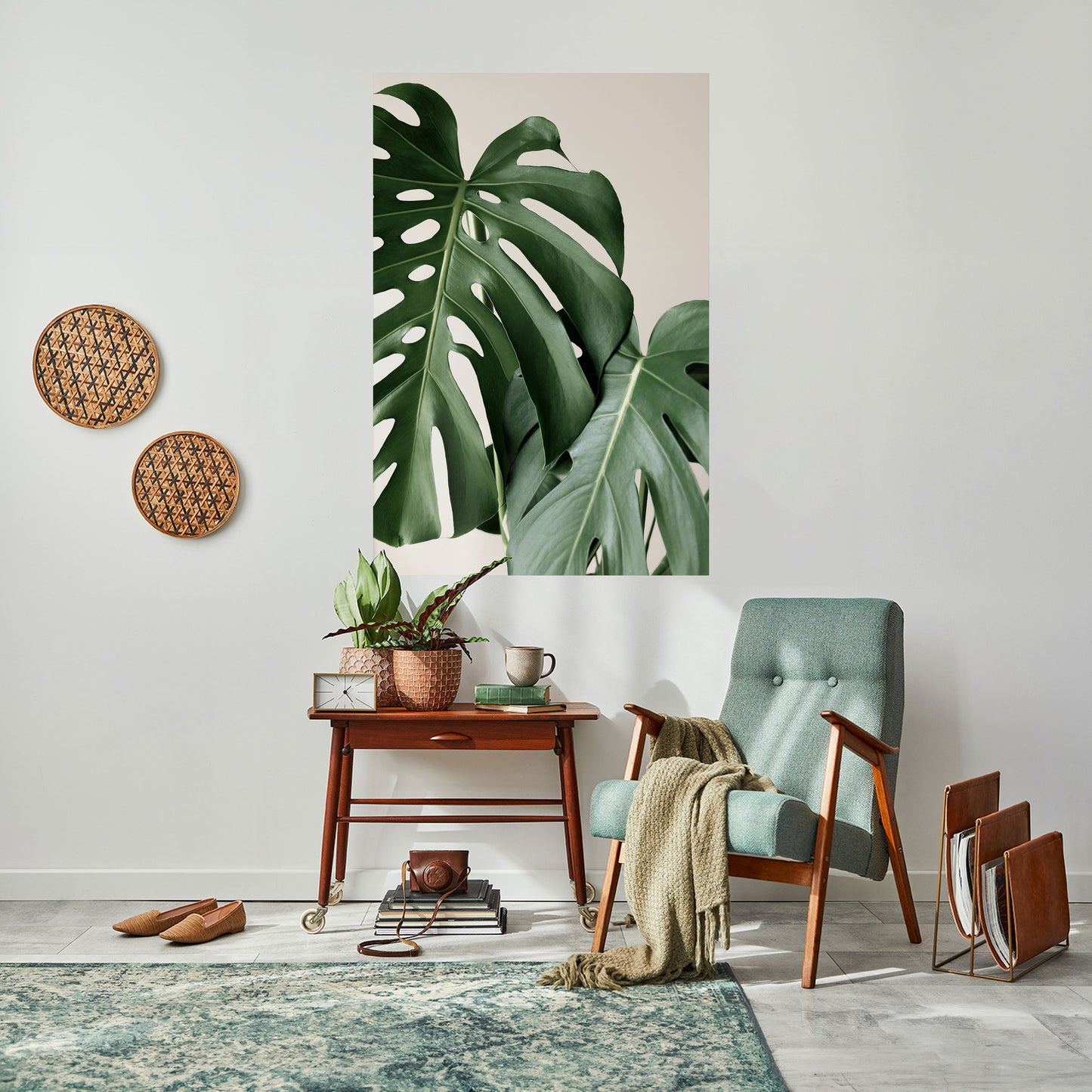 Poster verticale staccabile e attaccabile MONSTERA ACCURACY