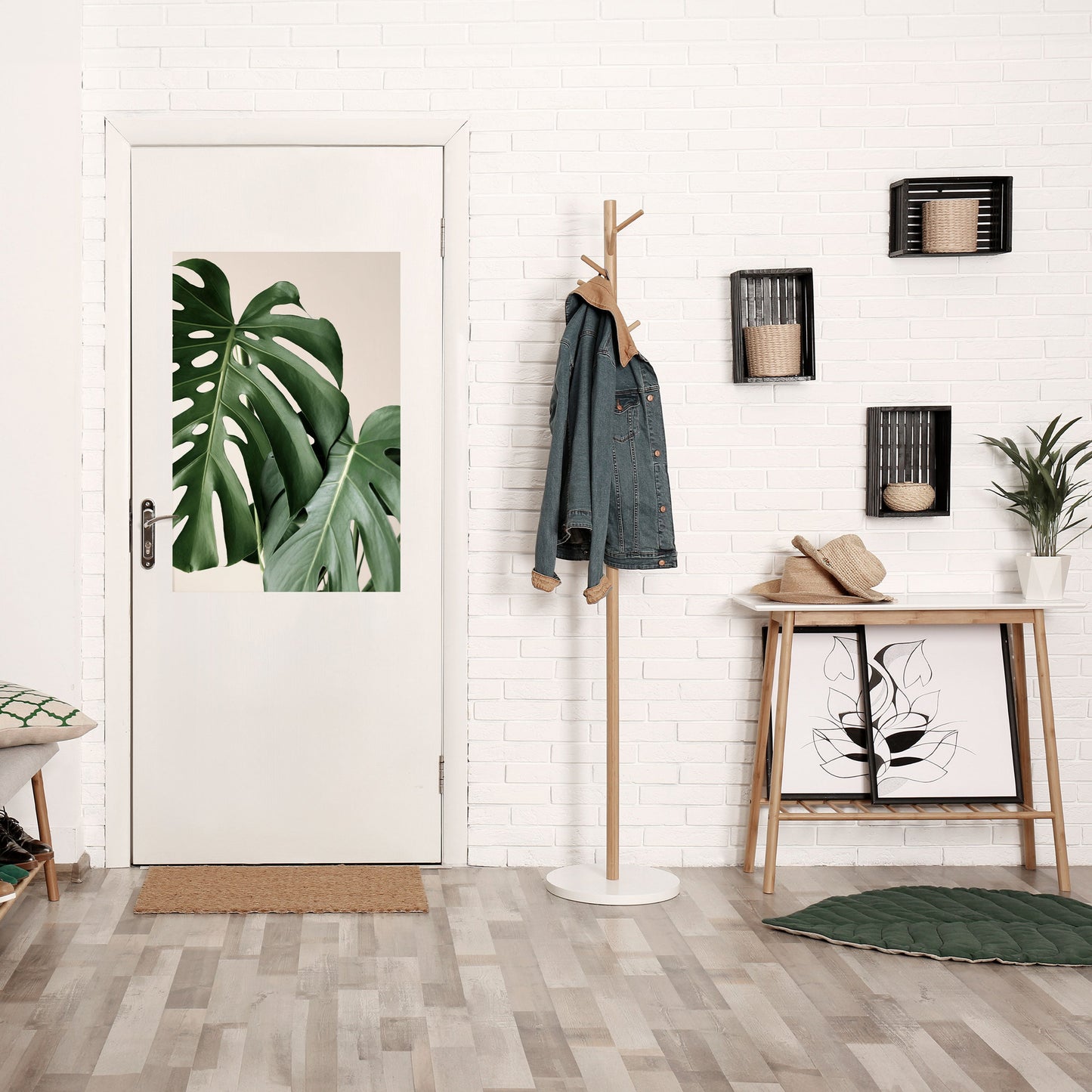 Poster verticale staccabile e attaccabile MONSTERA ACCURACY