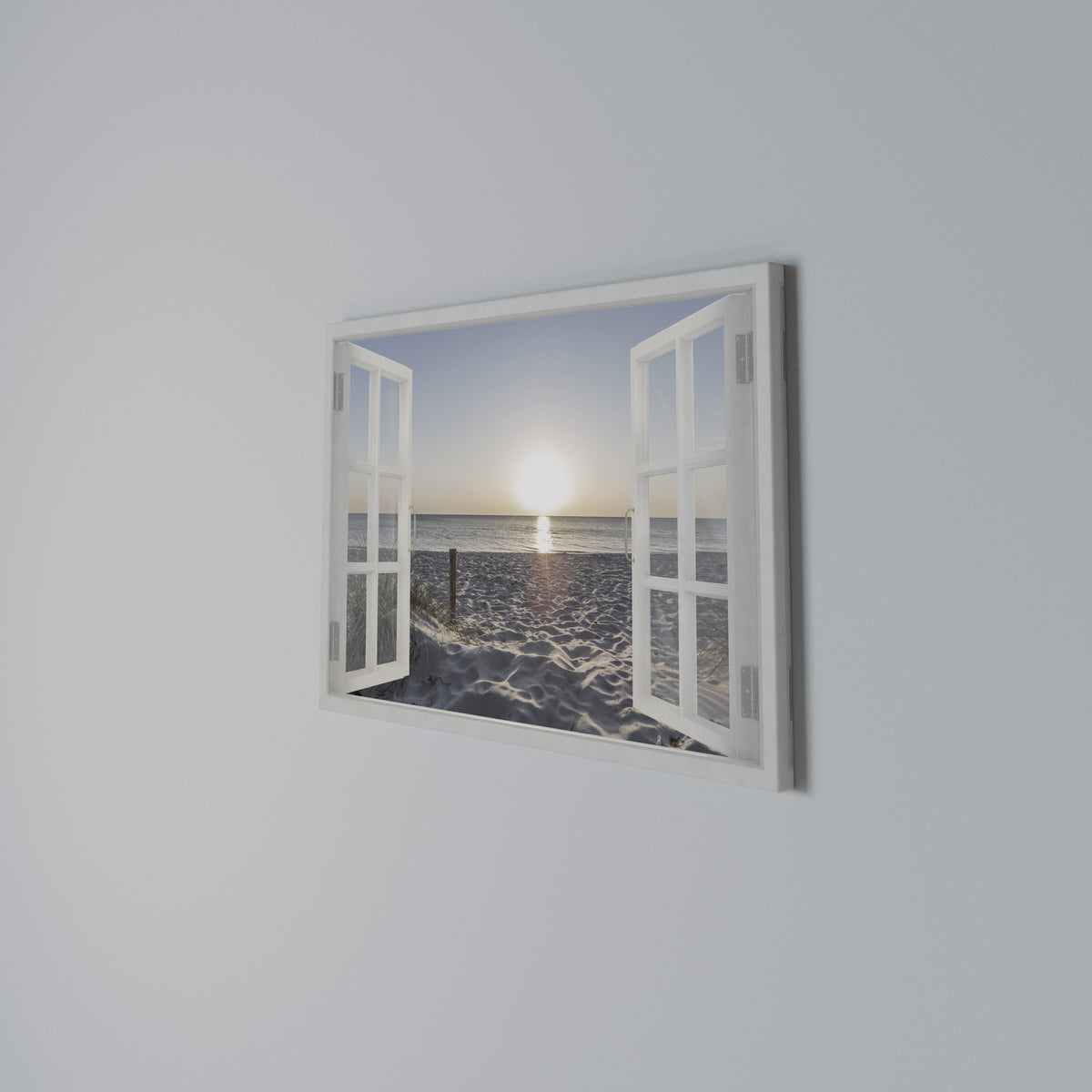 WINDOW OF CALM Stampa su tela orizzontale