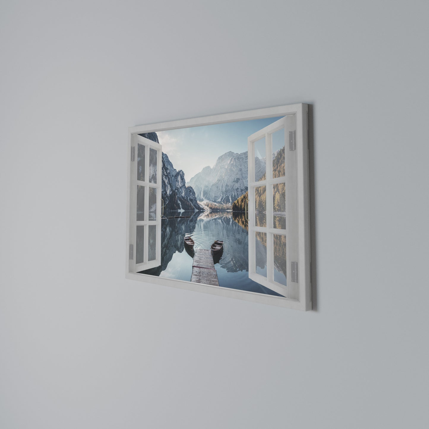 PEEK INTO PARADISE Stampa su tela orizzontale